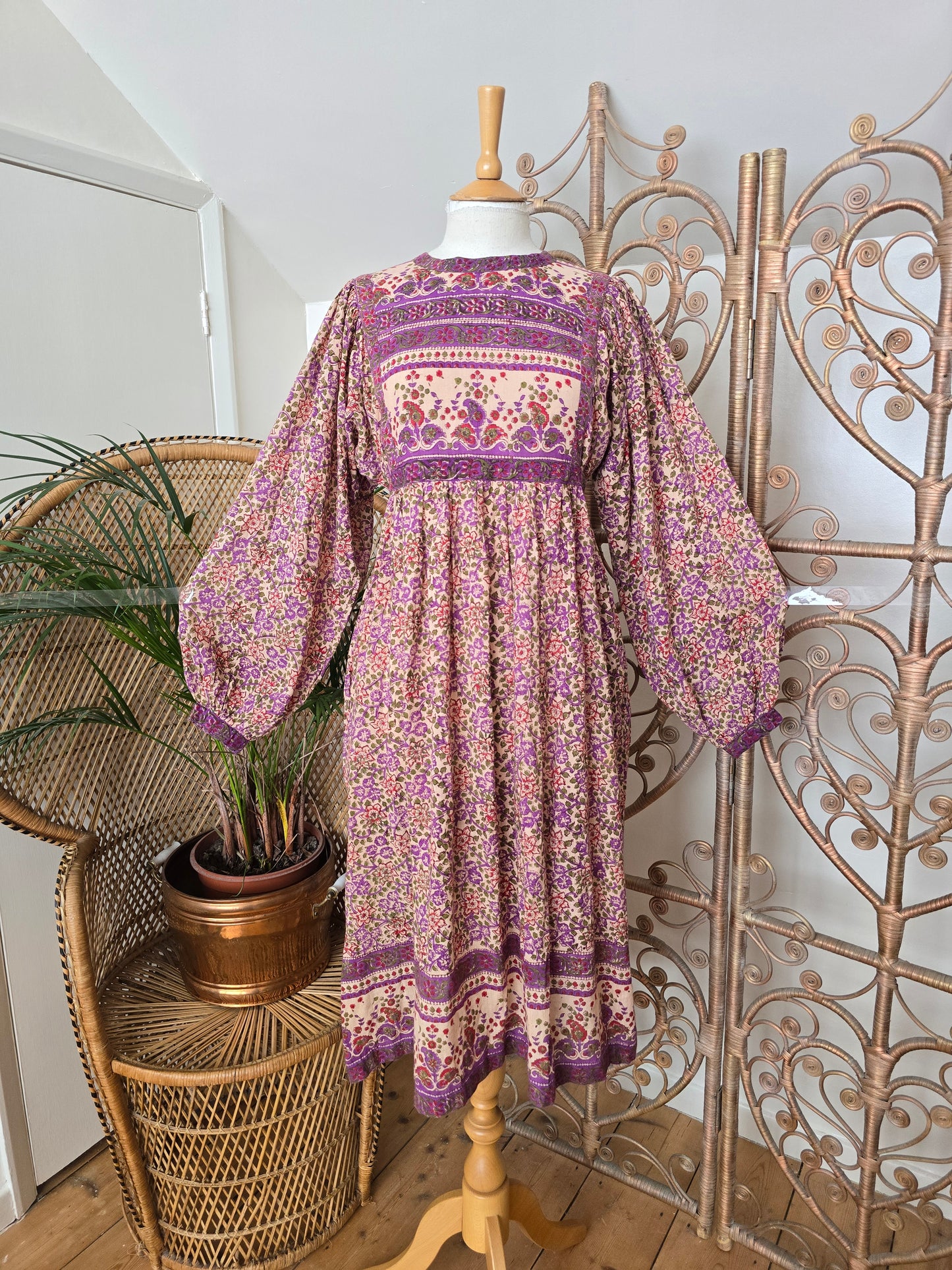 Vintage Adini Indian dress