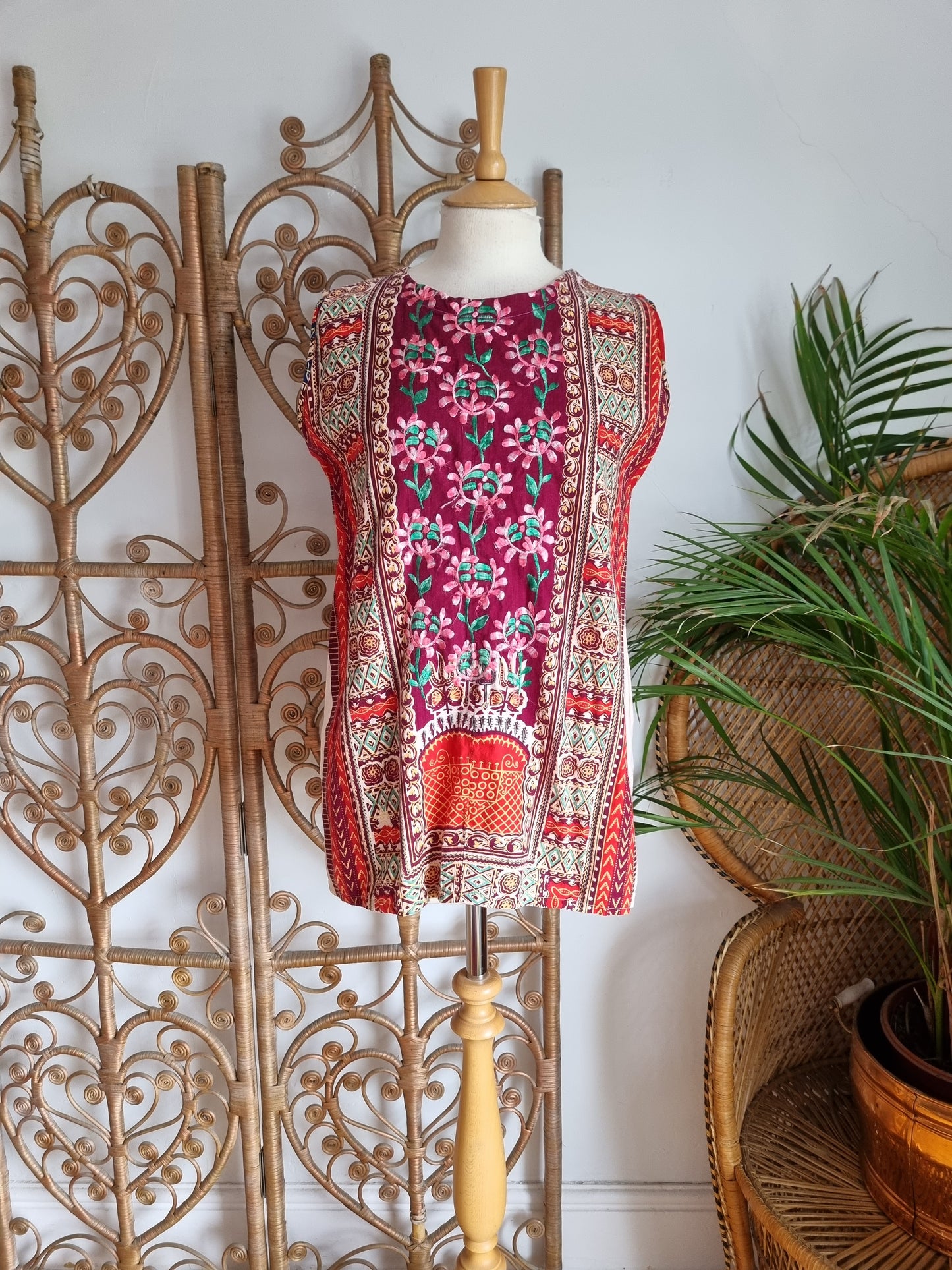 Vintage embroidered tunic