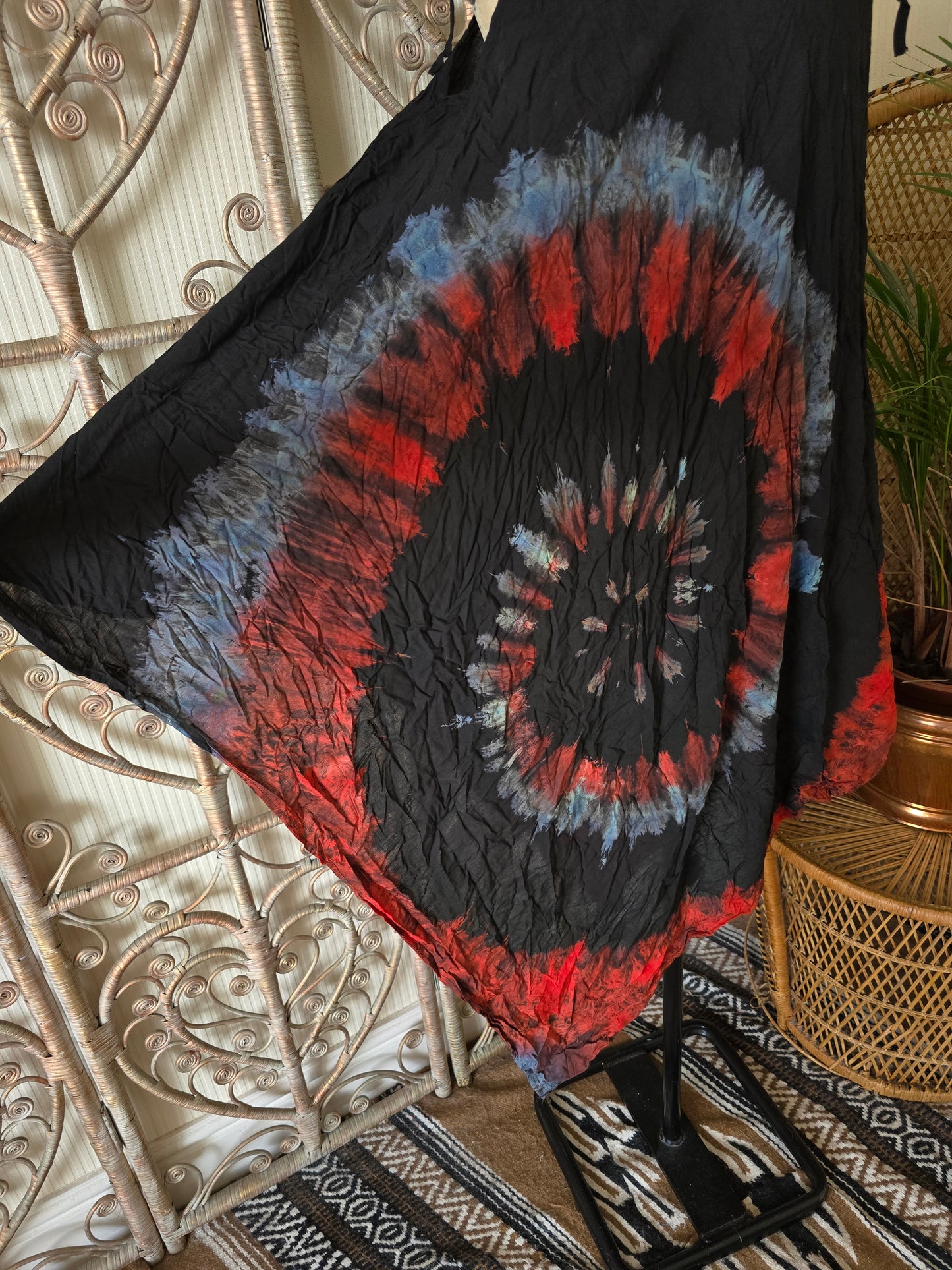Vintage tie dye sun dress