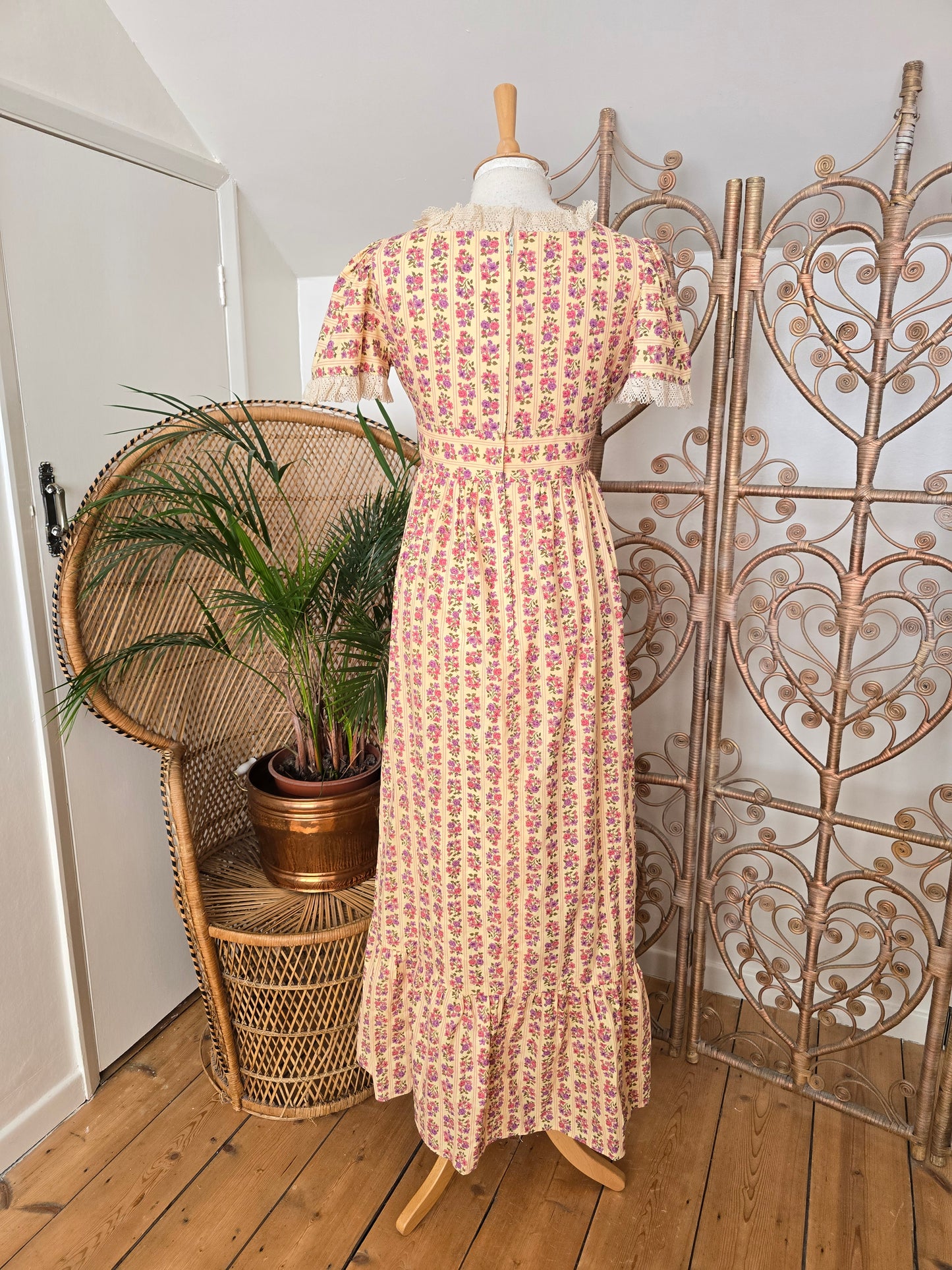 Vintage 70s Samuel Sherman maxi dress