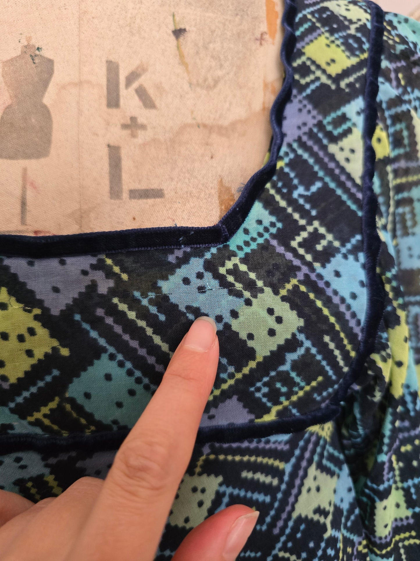 Vintage David Silverman dress