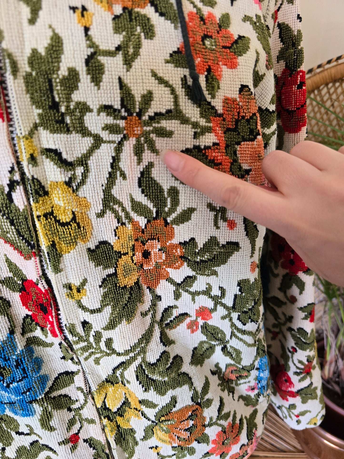 Vintage tapestry coat