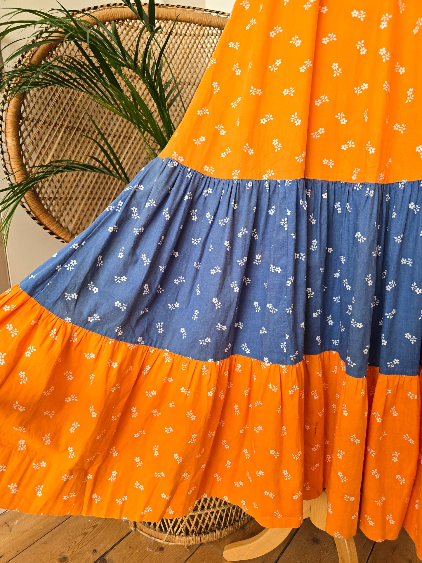Vintage 70s maxi dress