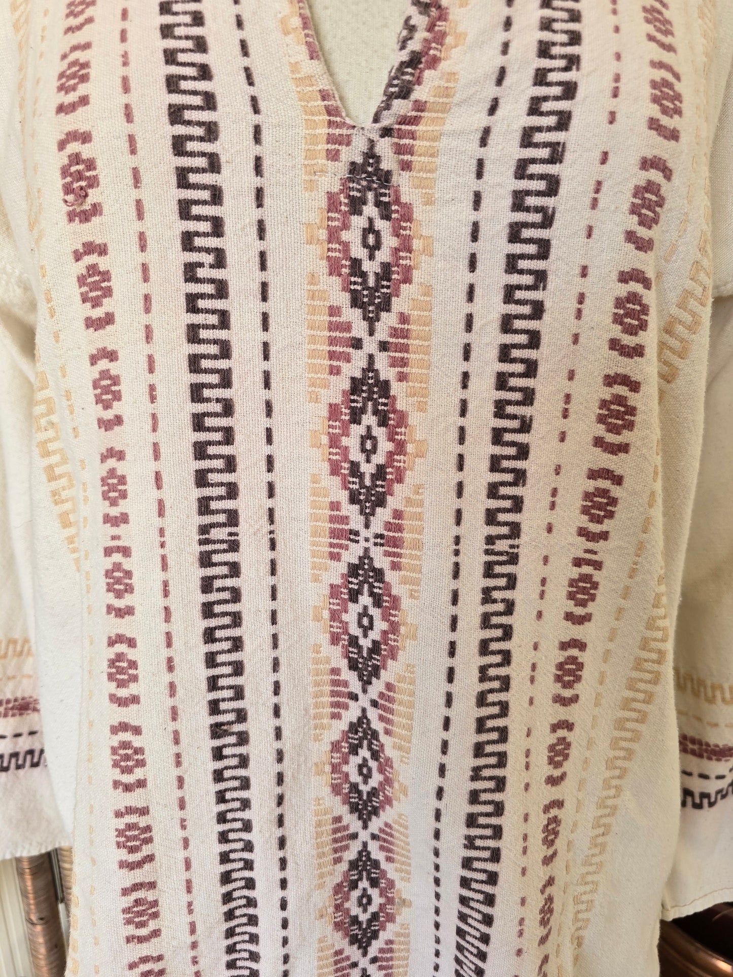 Vintage embroidered shirt blouse