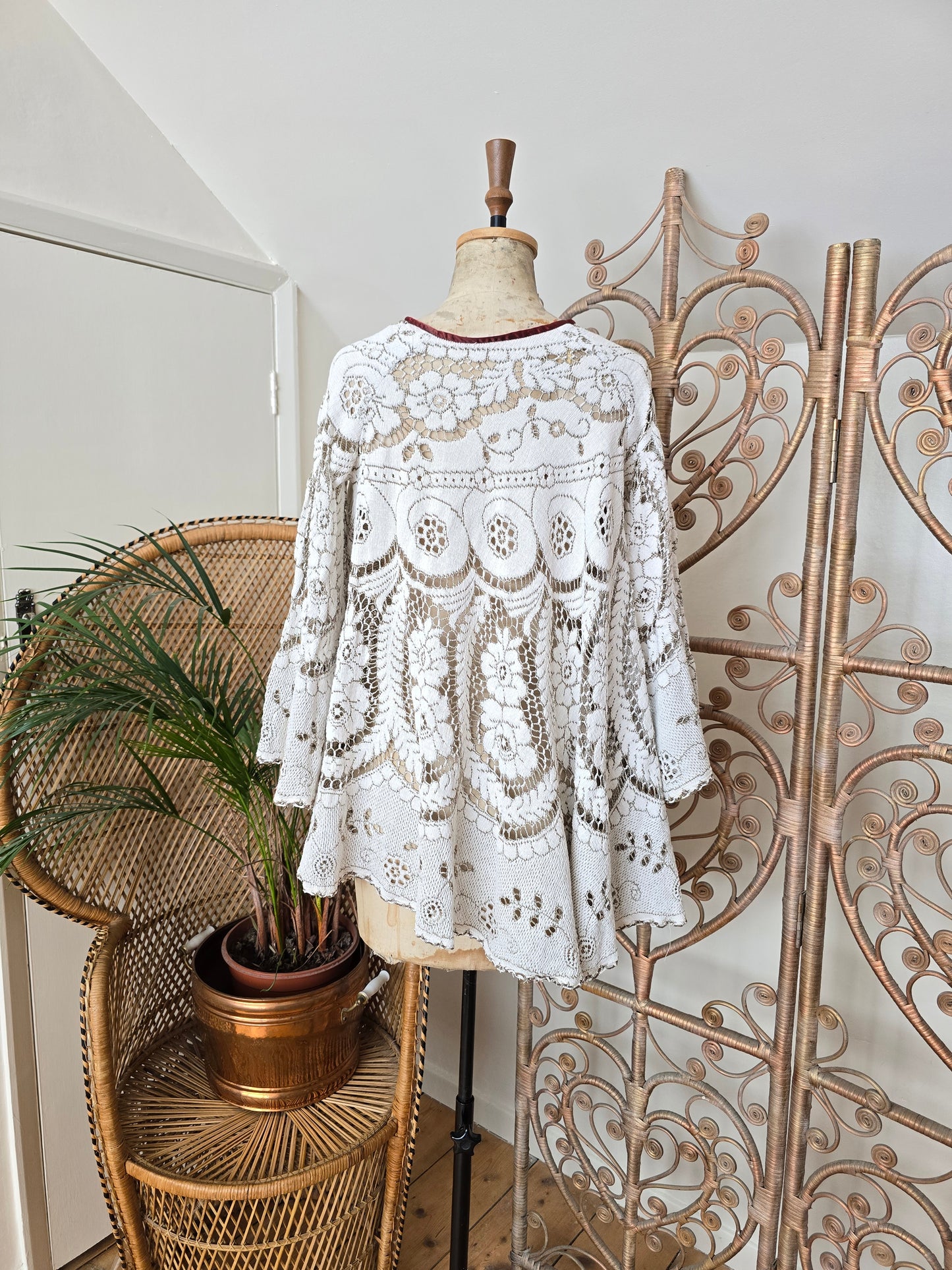 Vintage lace tunic