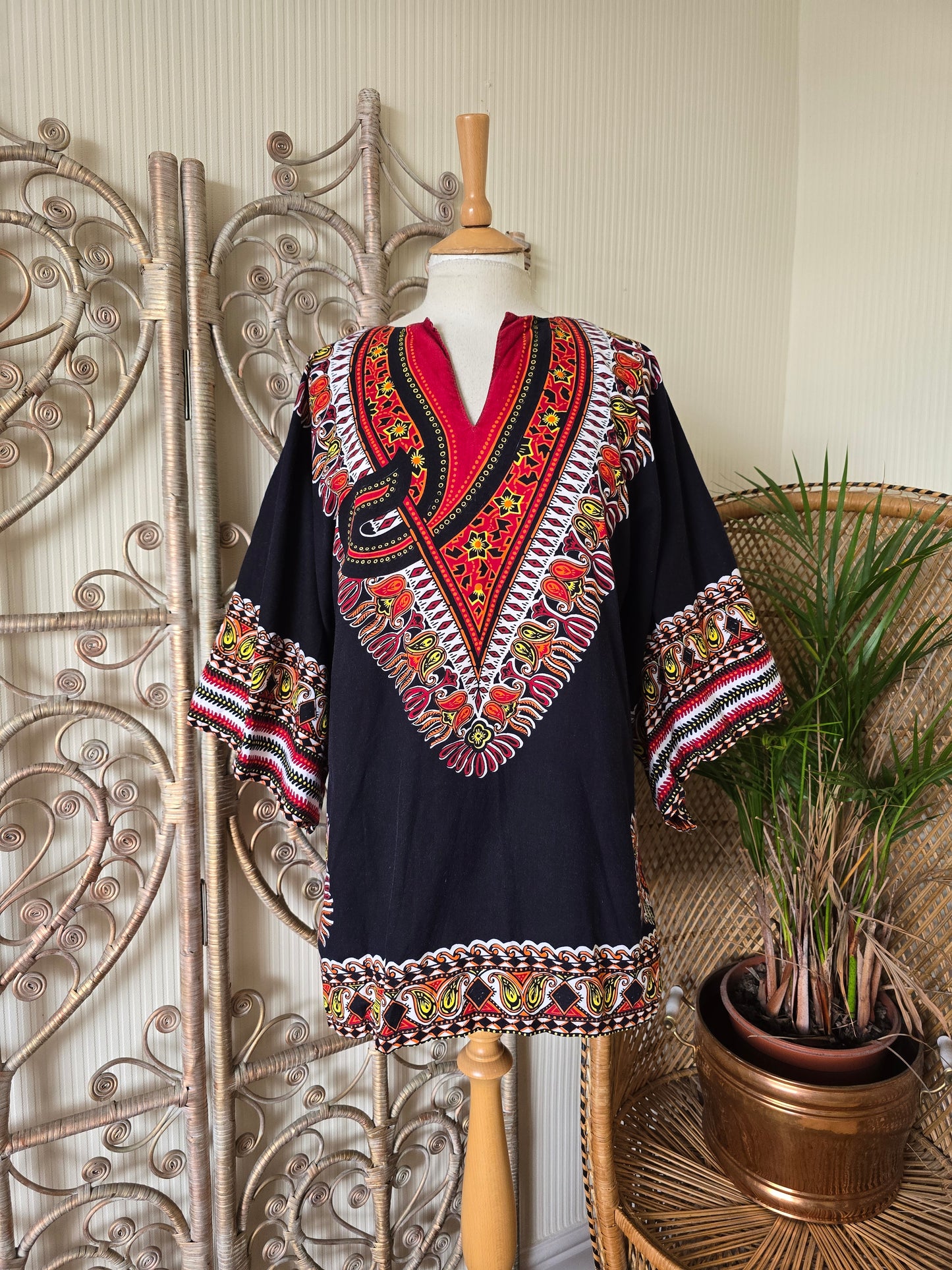 Vintage Dashiki tunic dress