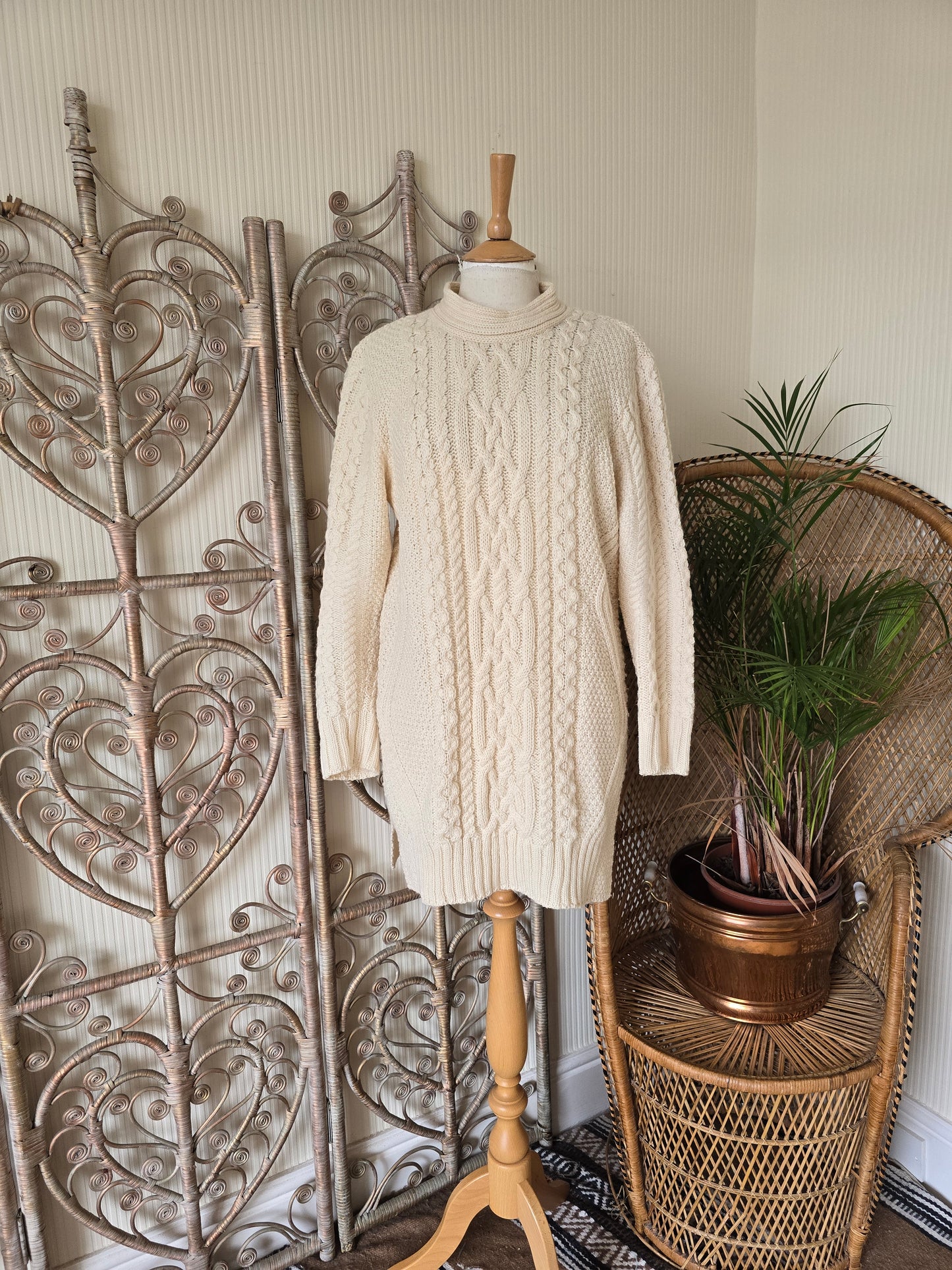 Inis Crafts Merino wool jumper dress