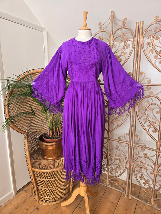 Vintage embroidered dress