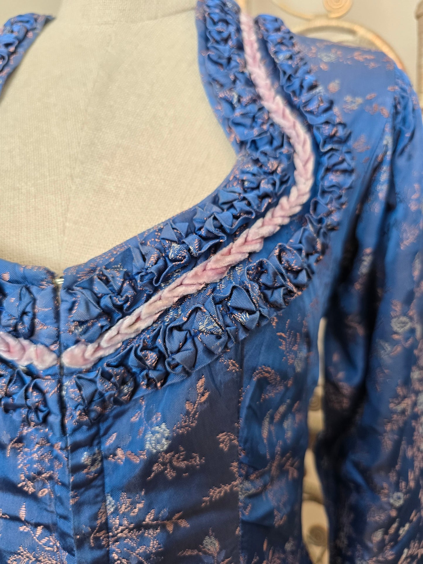 Vintage iridescent 50s 60s dress