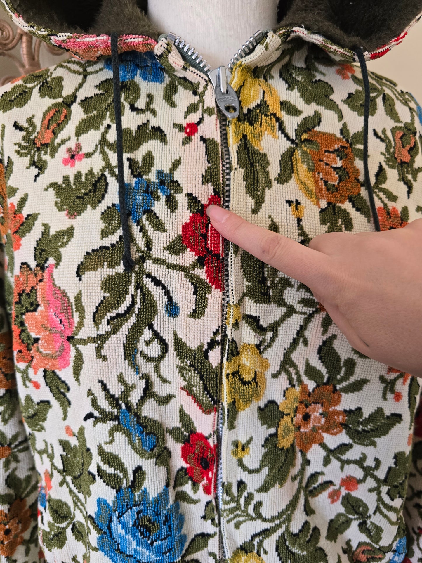 Vintage tapestry coat