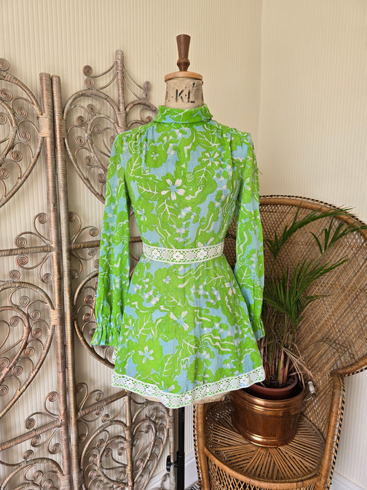 Vintage 60s mirco mini dress