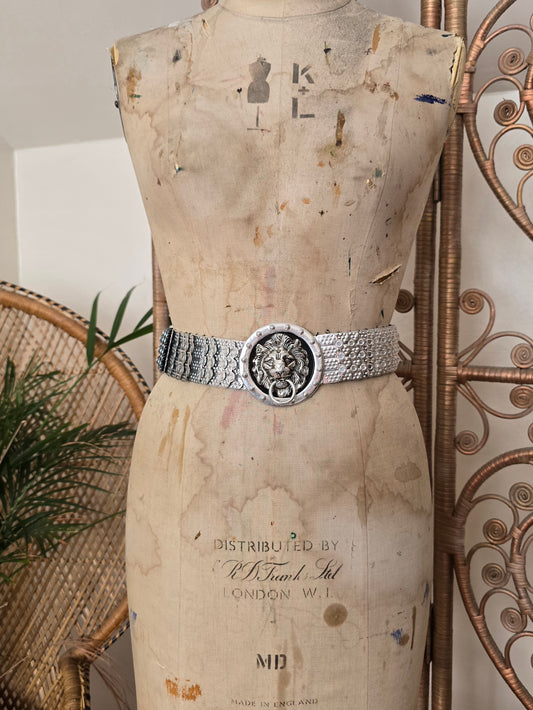 Vintage lion belt
