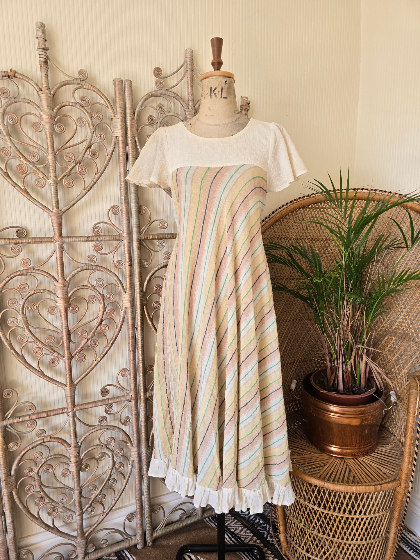 Vintage cheesecloth dress