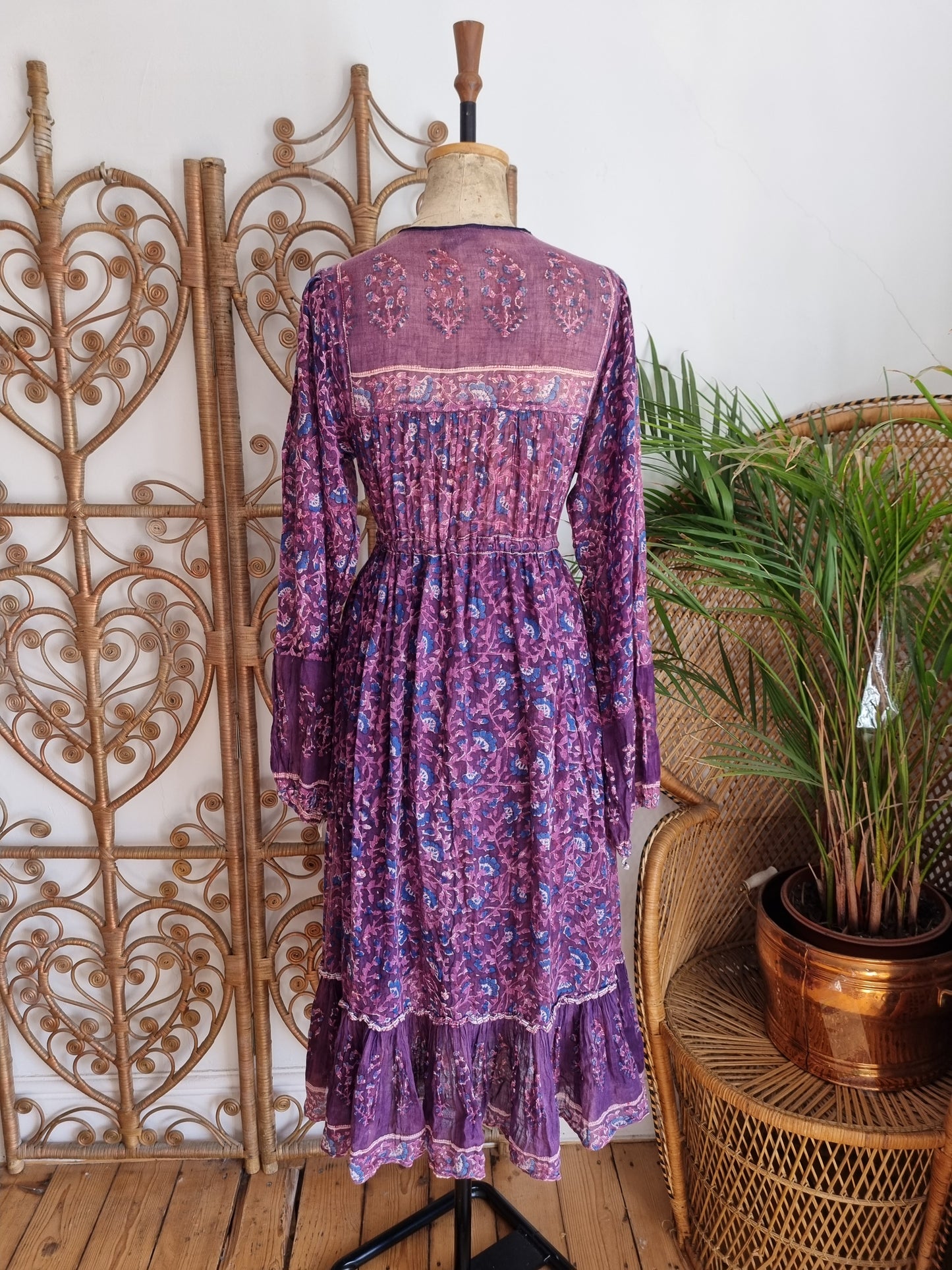 Vintage Interlinks of London Indian dress
