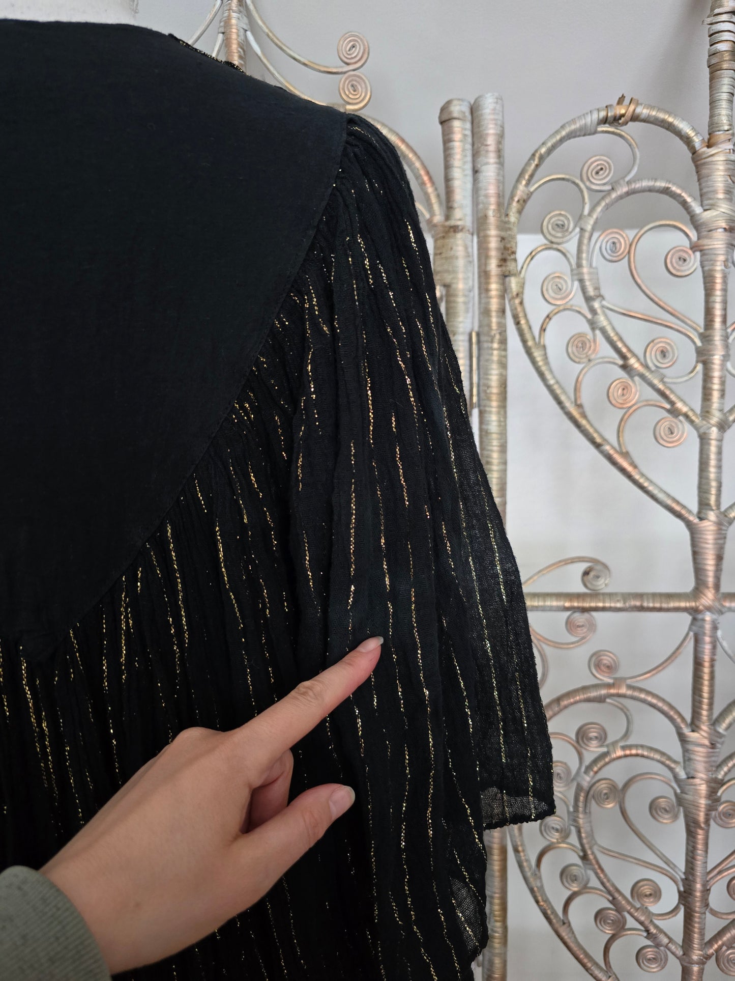 Vintage greek smock dress