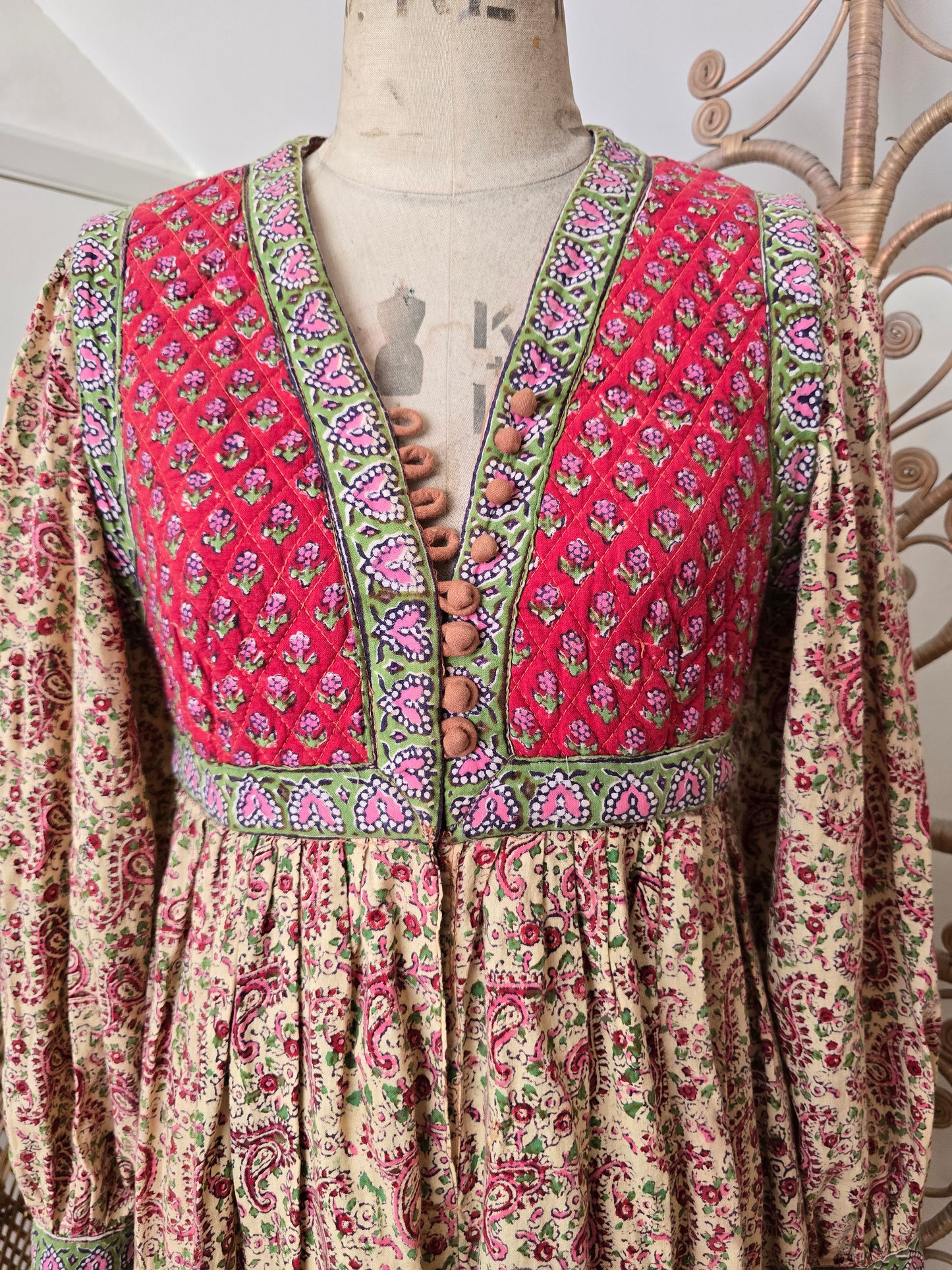 Vintage Indian dress