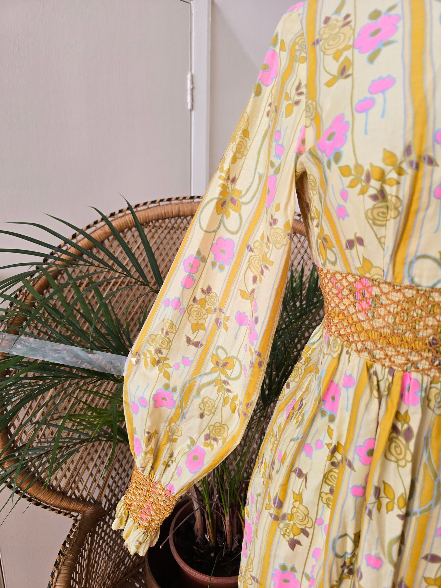 Vintage Richard shops 70s maxi dress