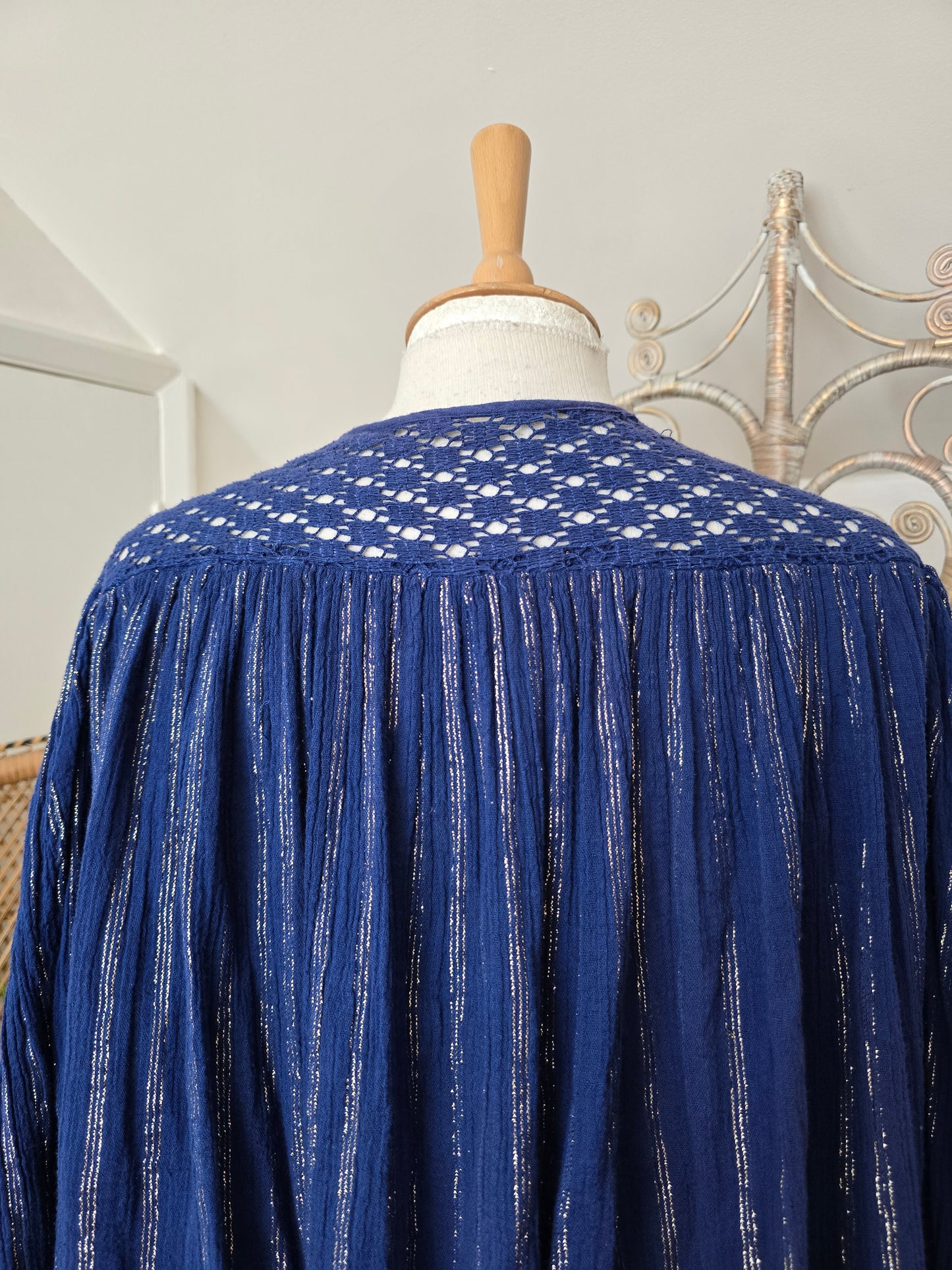 Vintage Max Morgan cheesecloth jacket