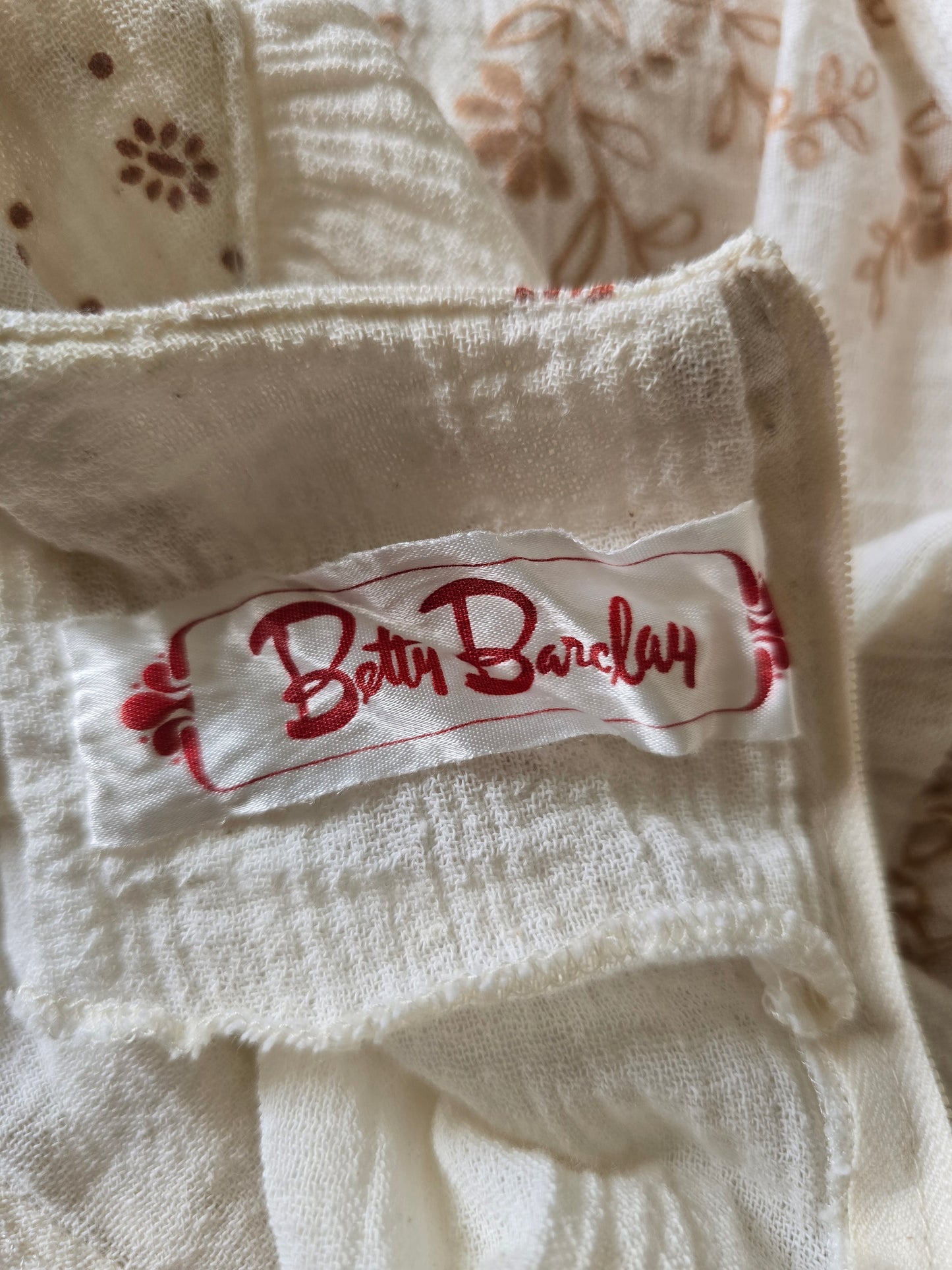 Vintage cheesecloth dress