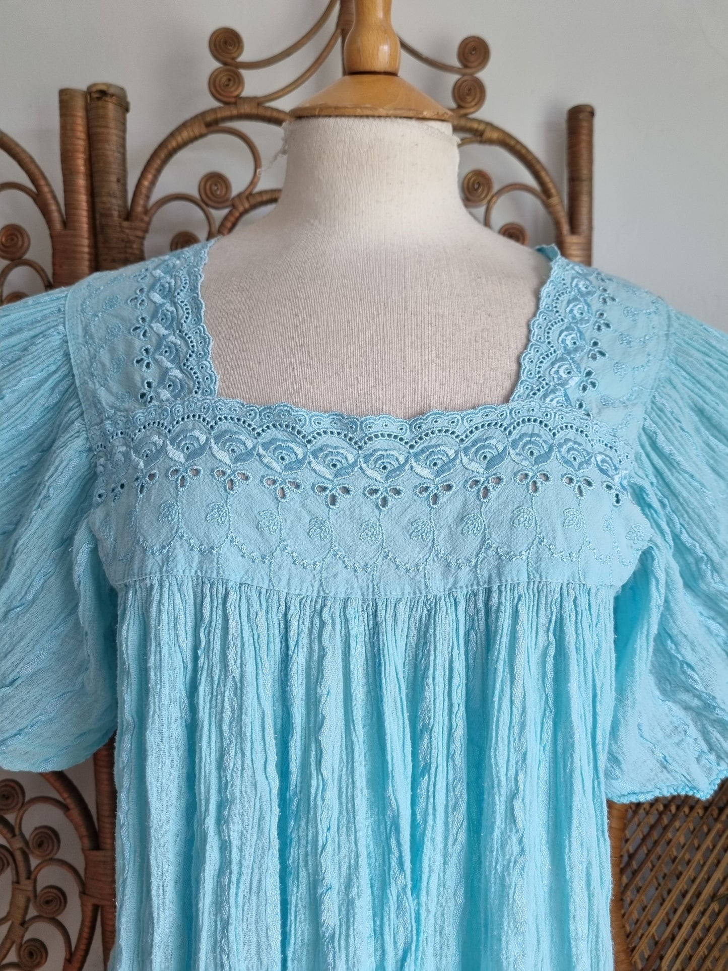 Vintage cheesecloth dress