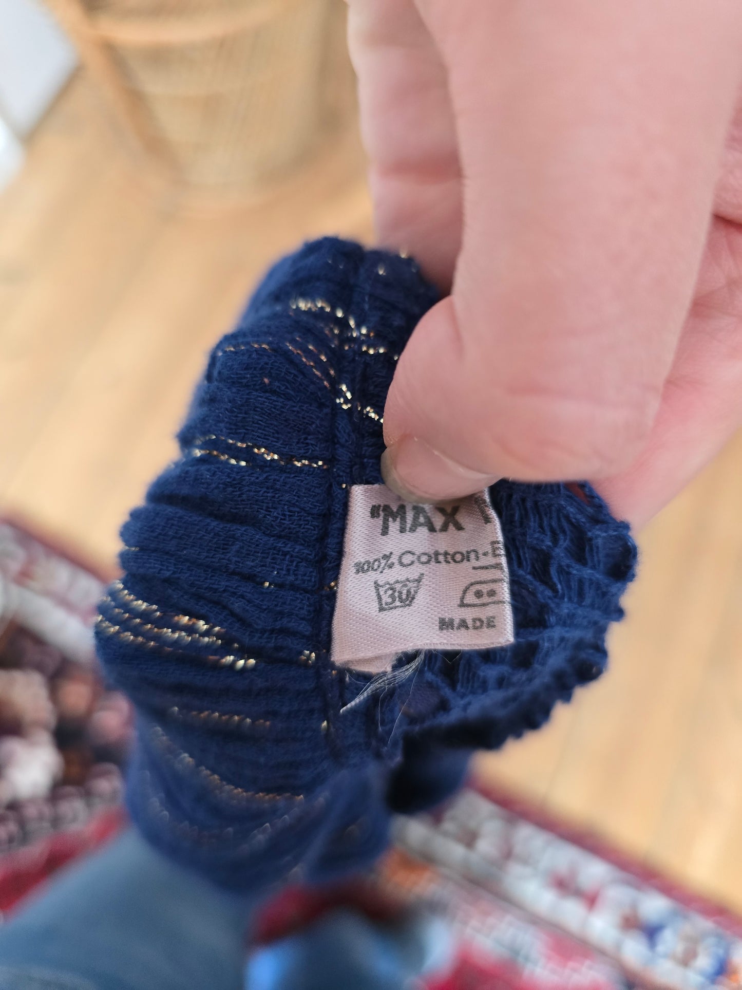 Vintage Max Morgan cheesecloth jacket