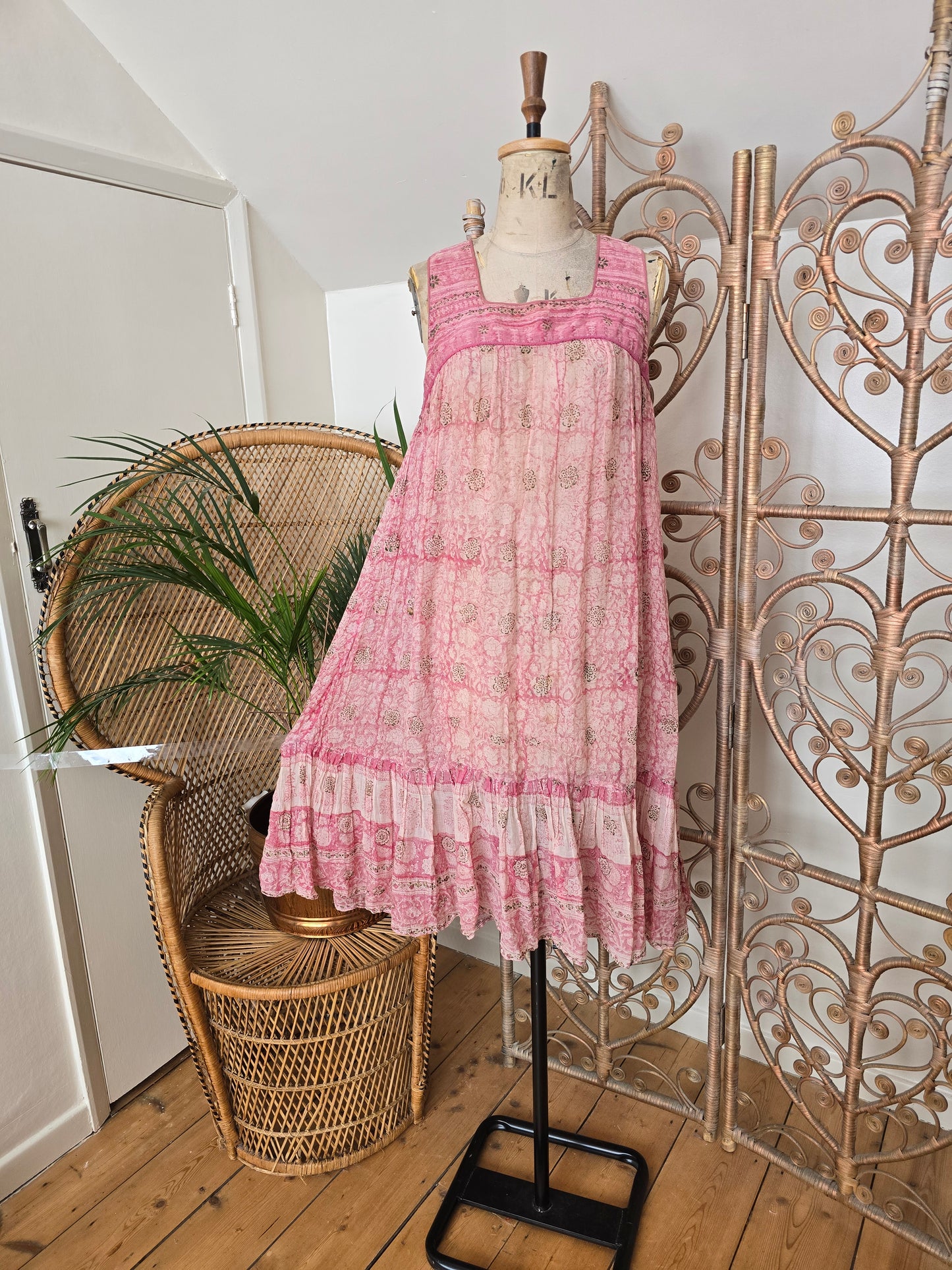 Vintage Indian cotton dress