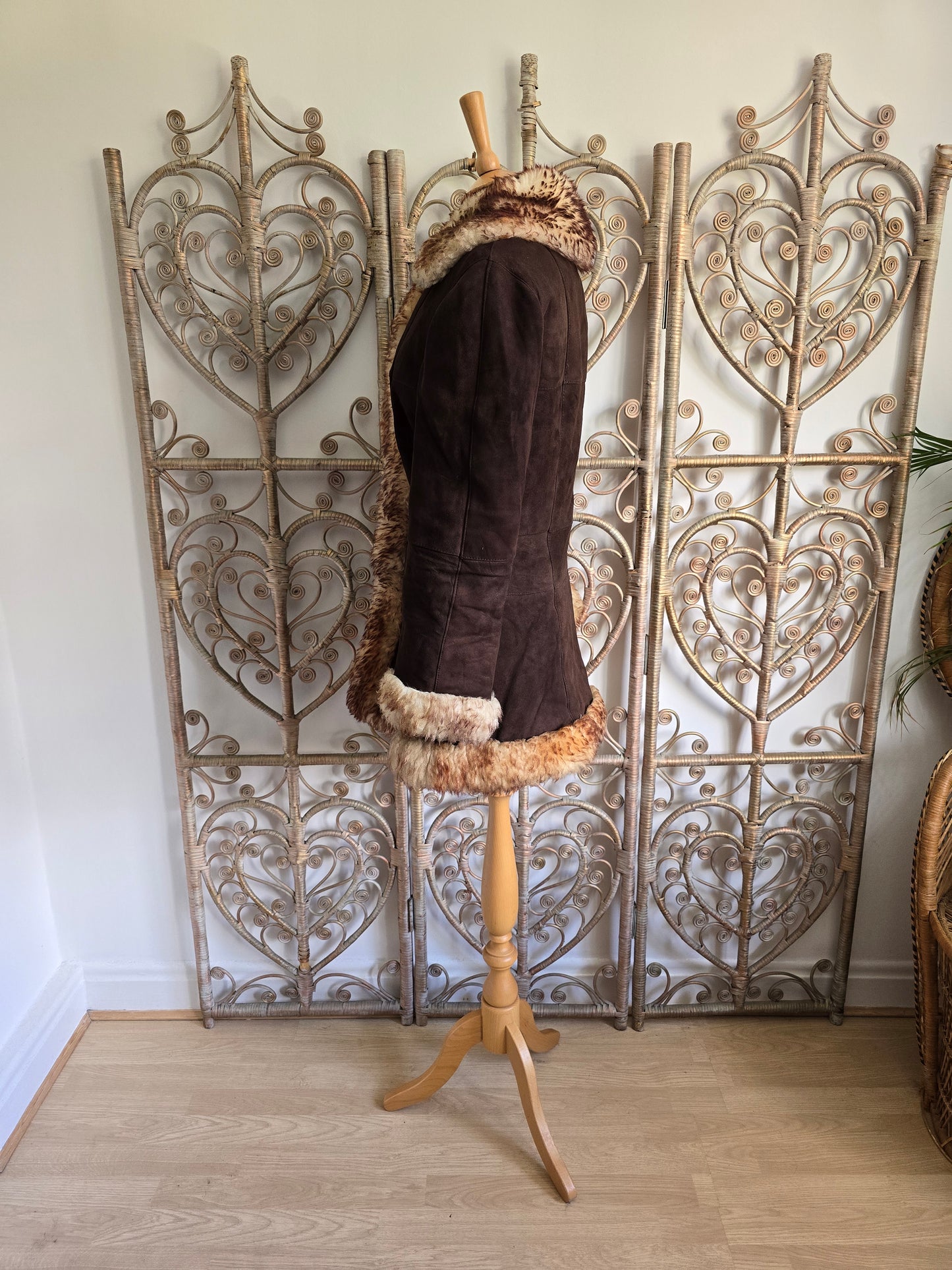 Vintage sheepskin coat S/M