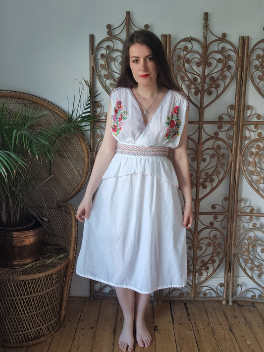 Vintage embroidered dress