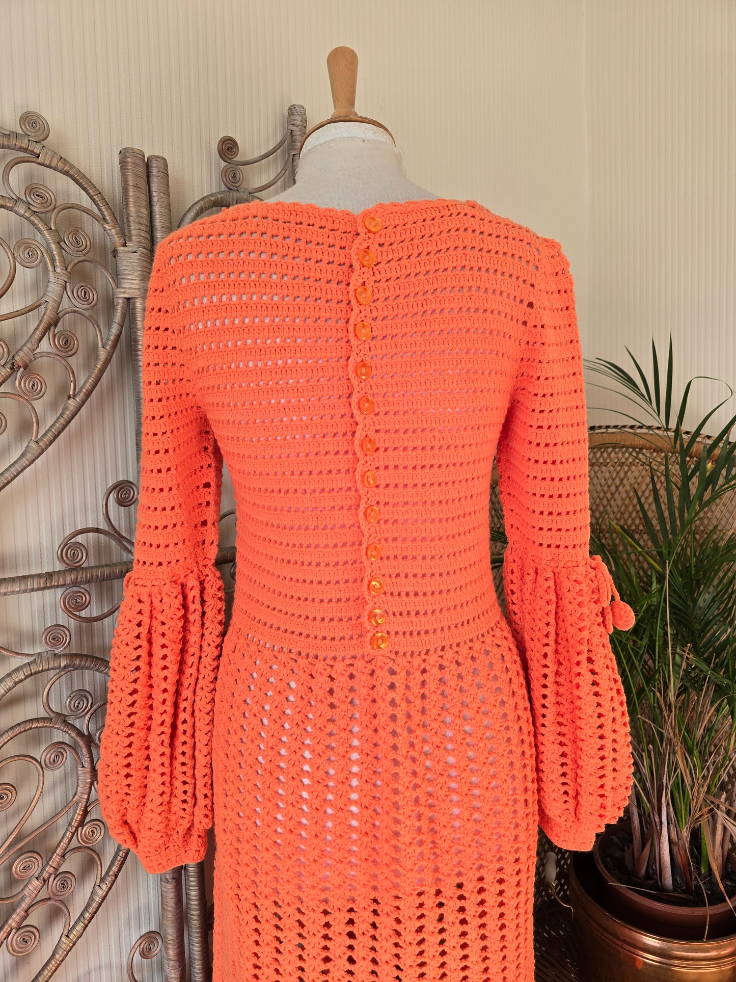 Vintage crochet dress