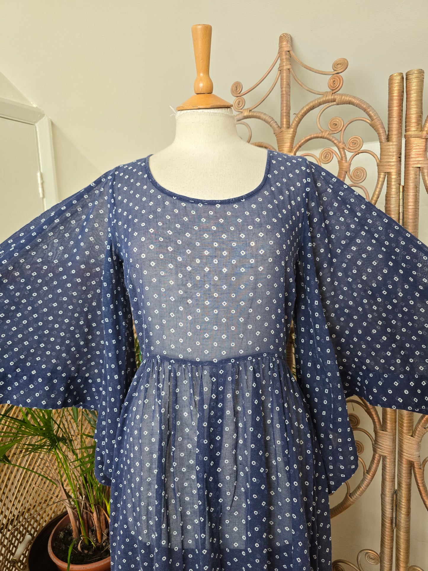 Vintage 70s maxi dress