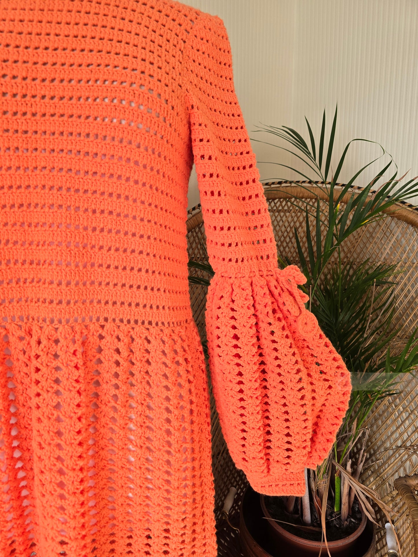 Vintage crochet dress