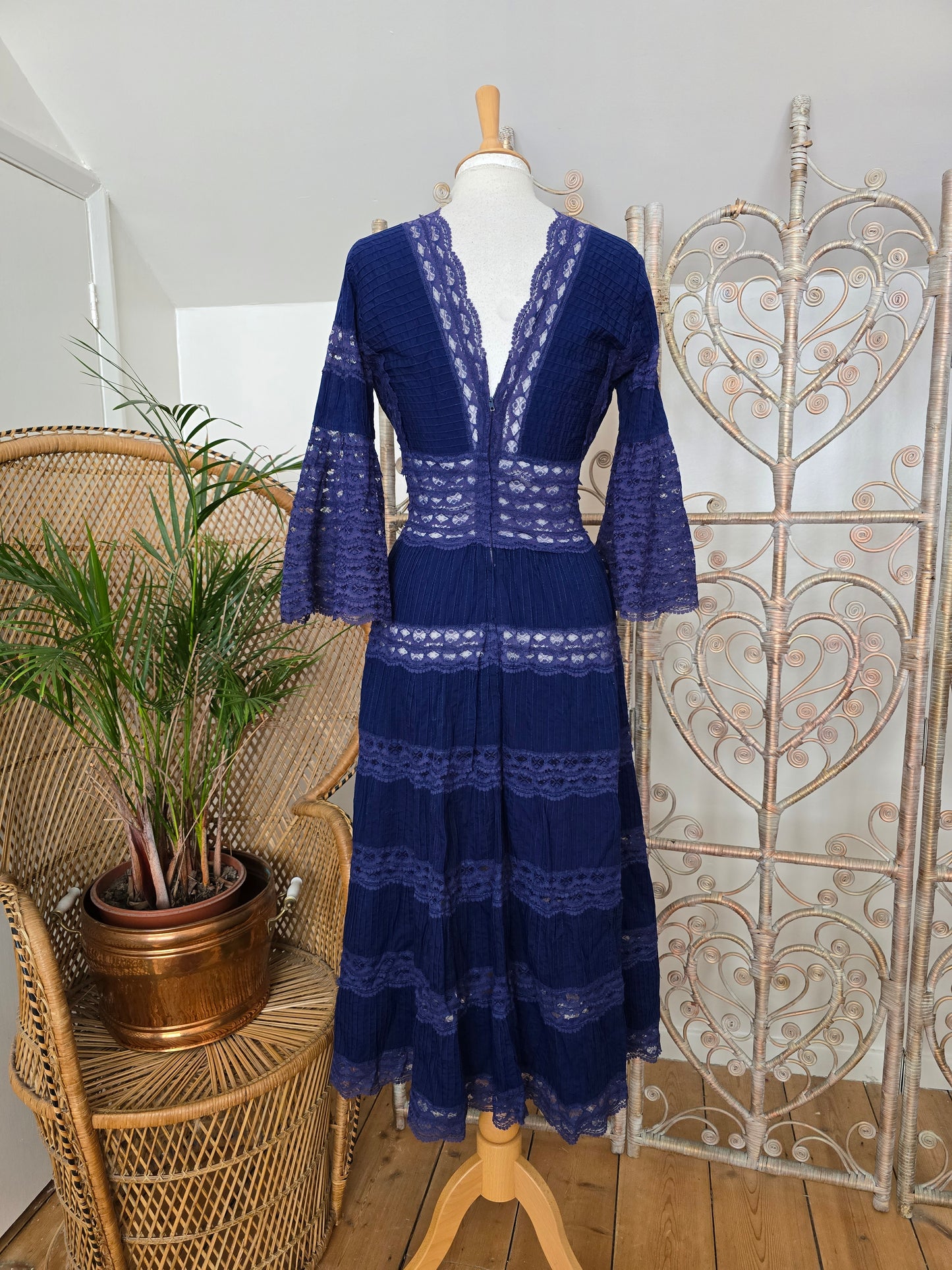 Vintage mexican 70s dress