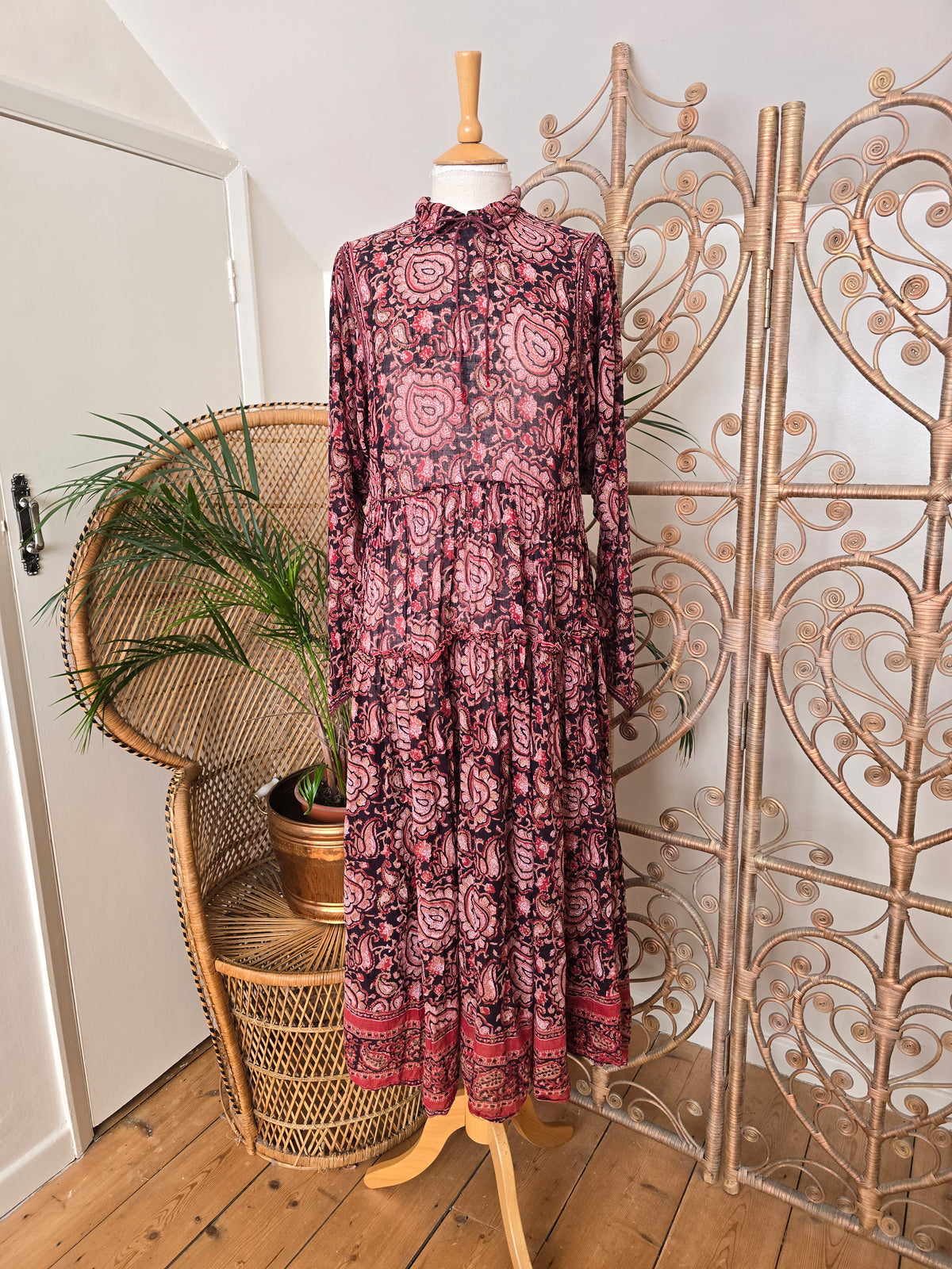 Vintage Anokhi Indian dress