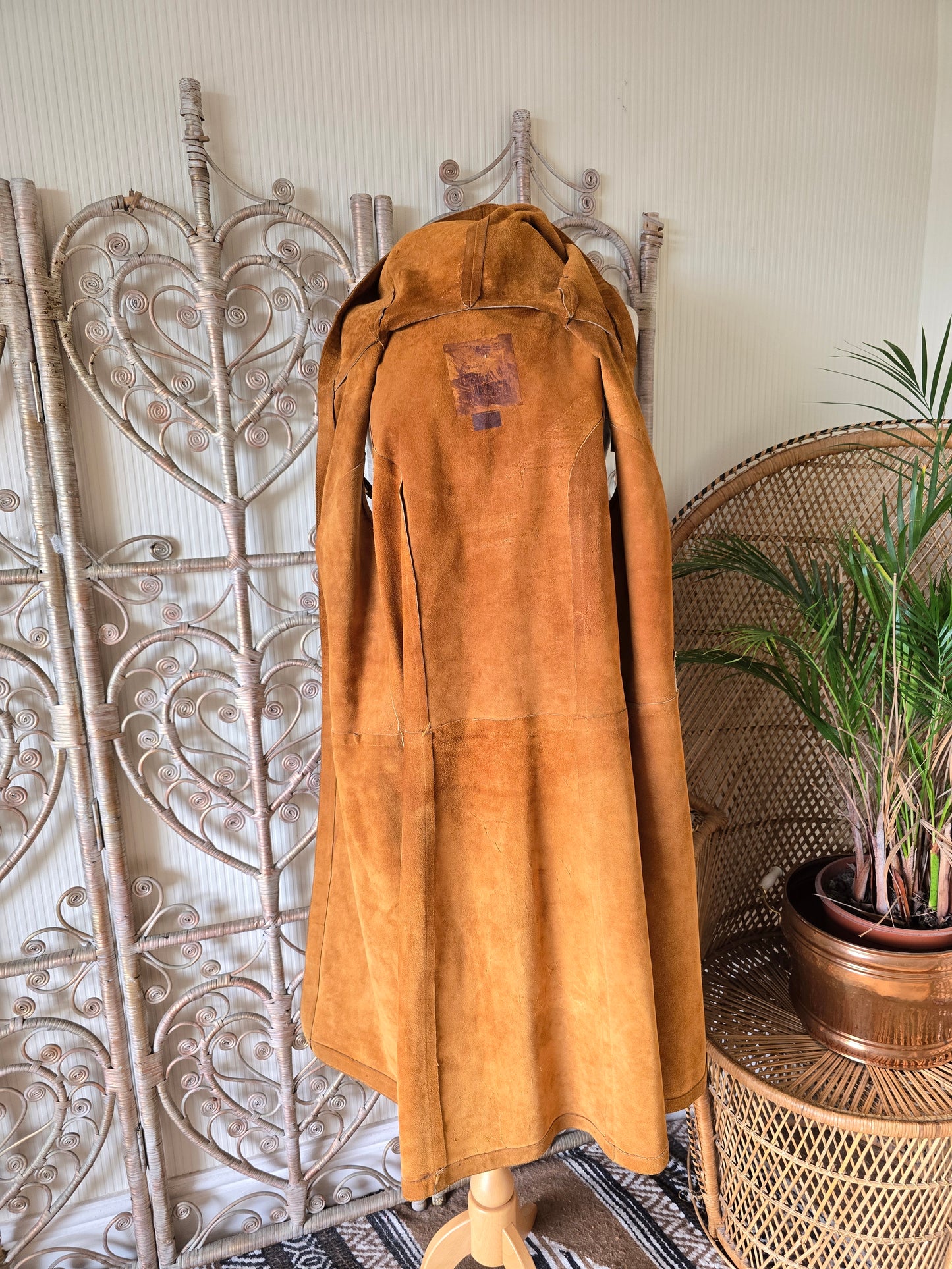 Vintage suede waistcoat