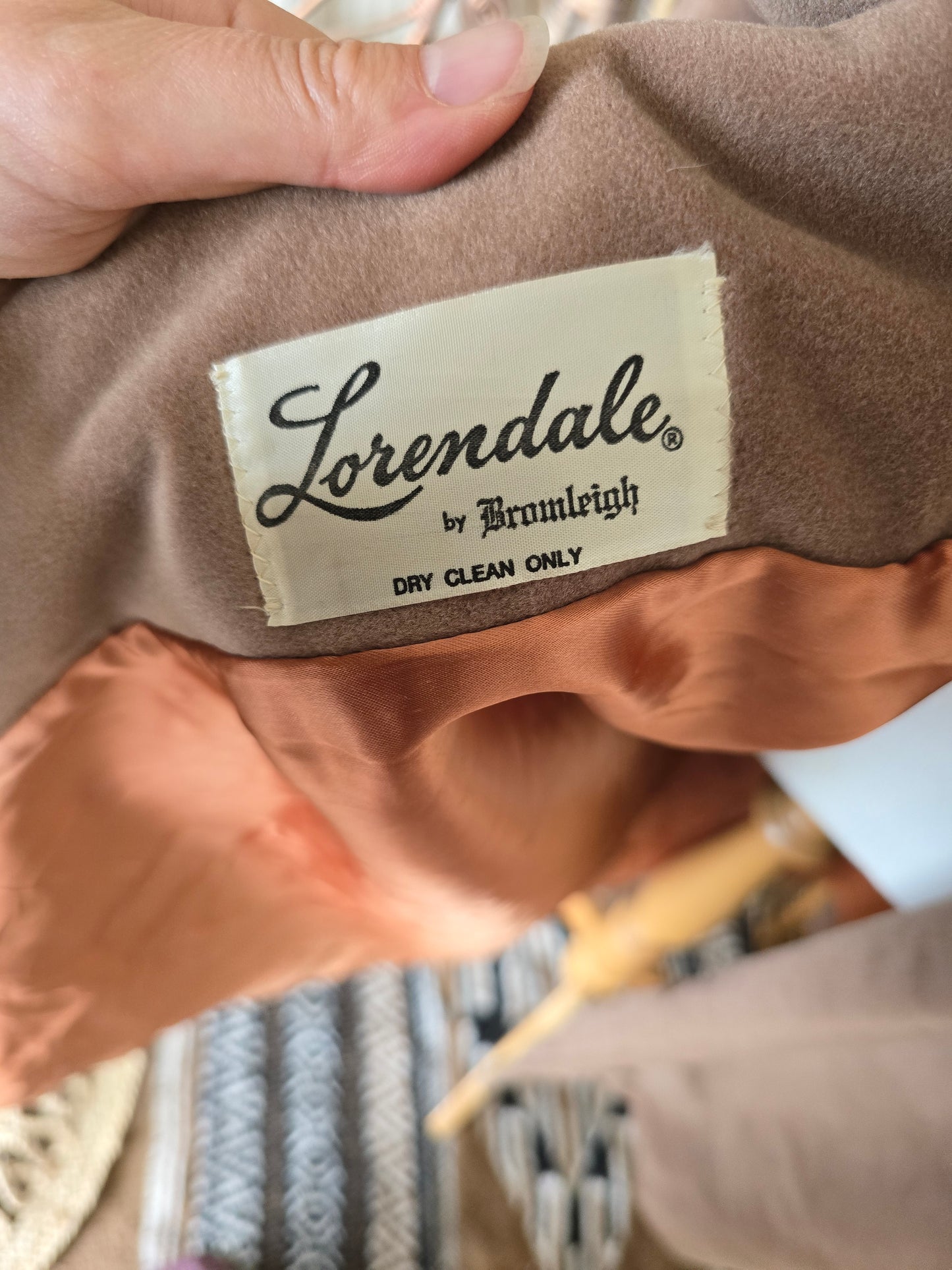 Vintage 50s 60s coat