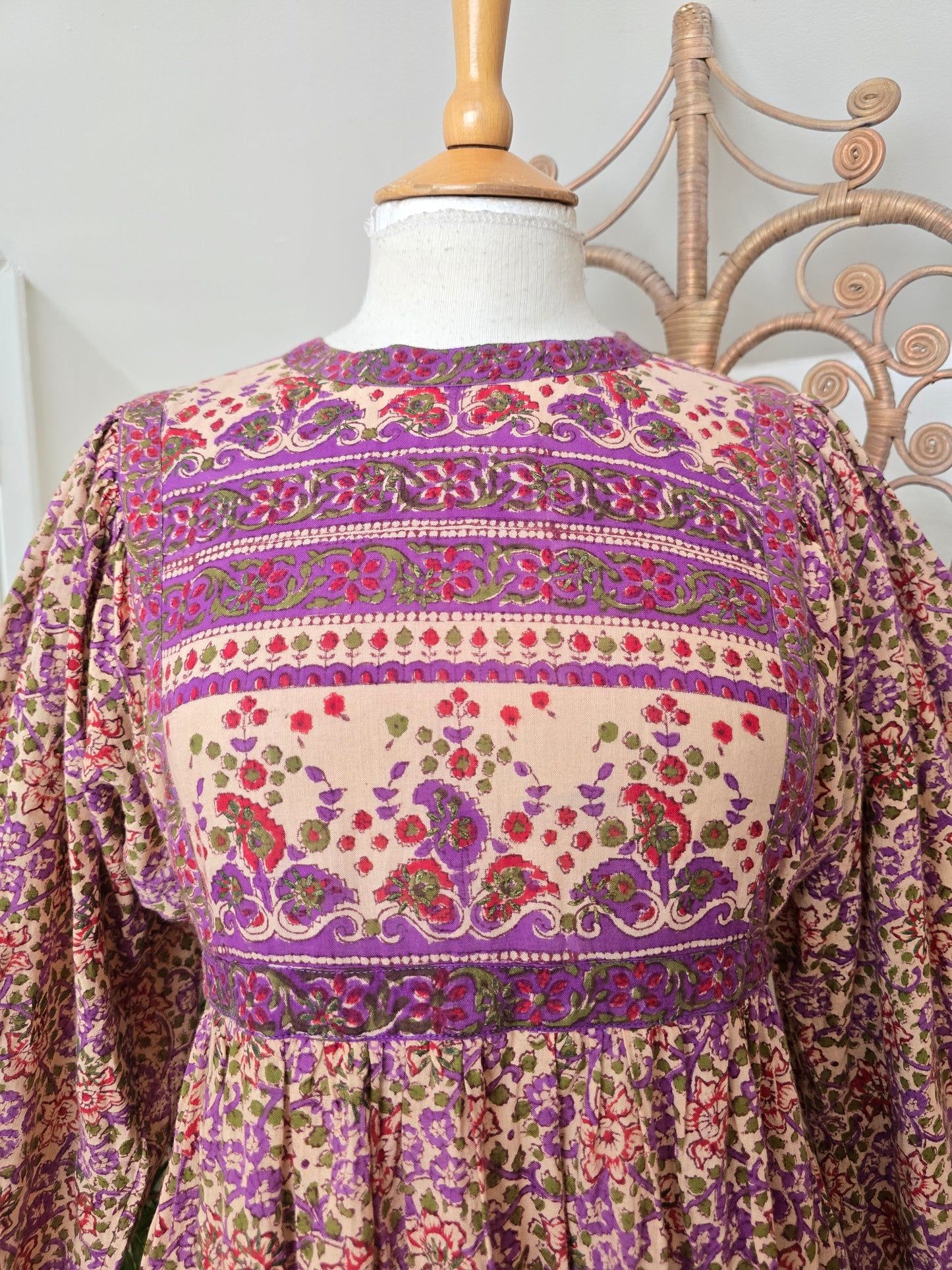 Vintage Adini Indian dress