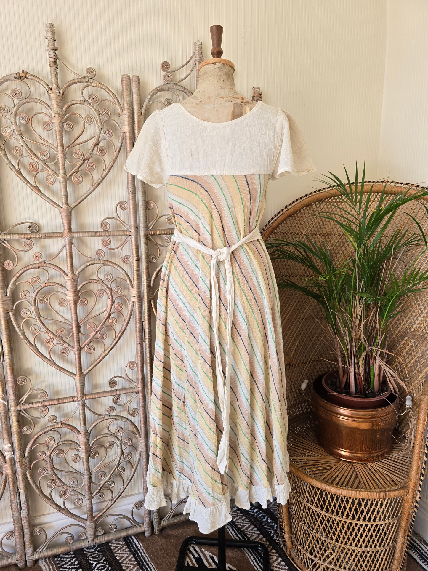 Vintage cheesecloth dress