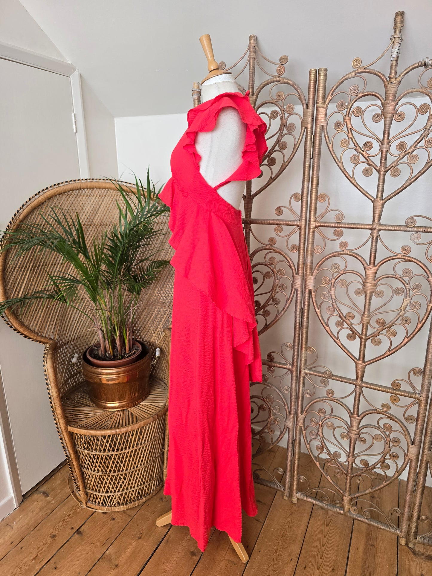 Vintage Shubette 70s maxi dress