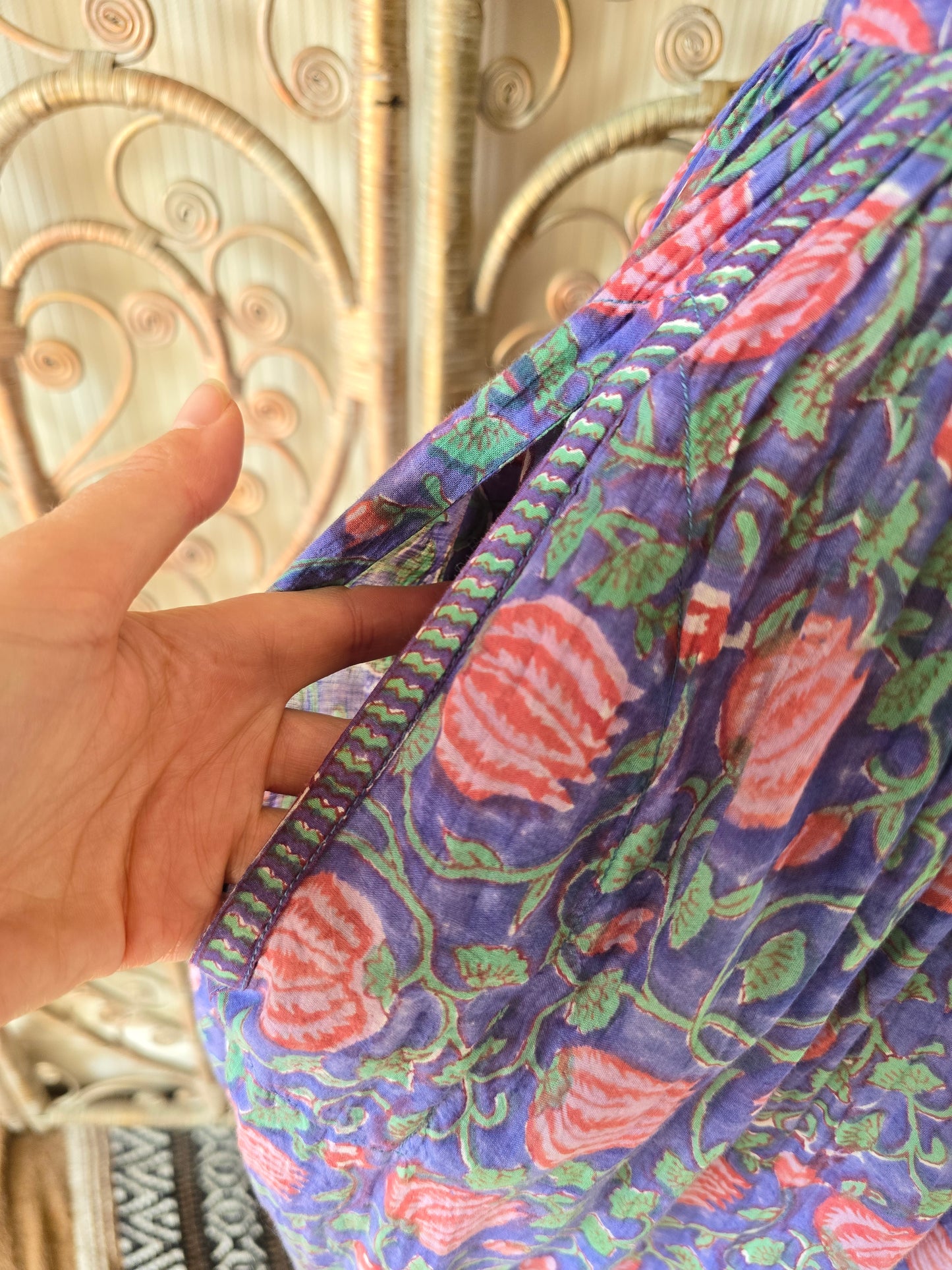 Vintage Anokhi indian jumpsuit