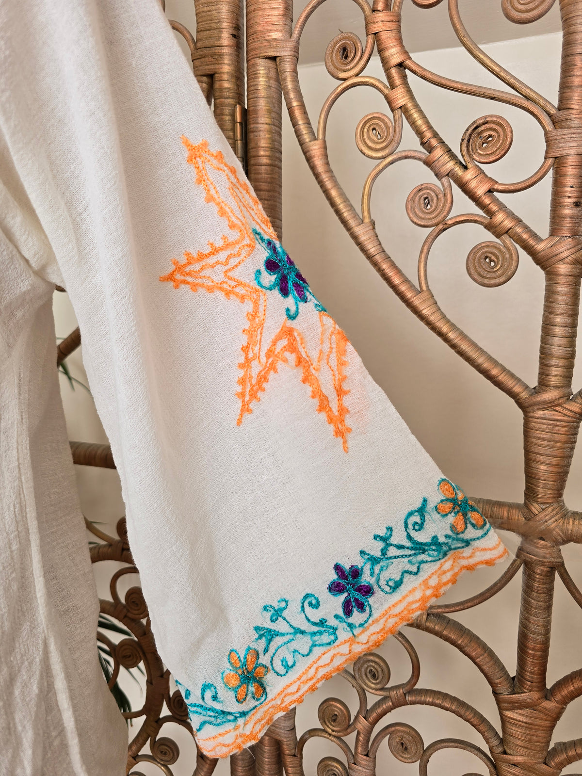 Vintage cheesecloth cotton blouse