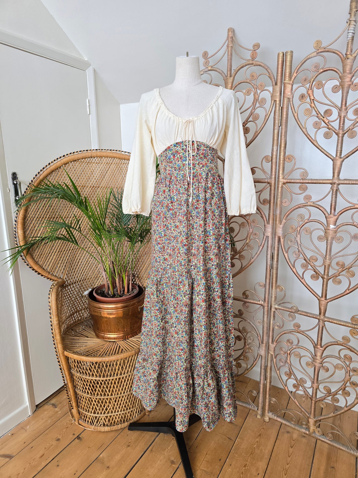 Vintage Mr Darren 70s maxi dress