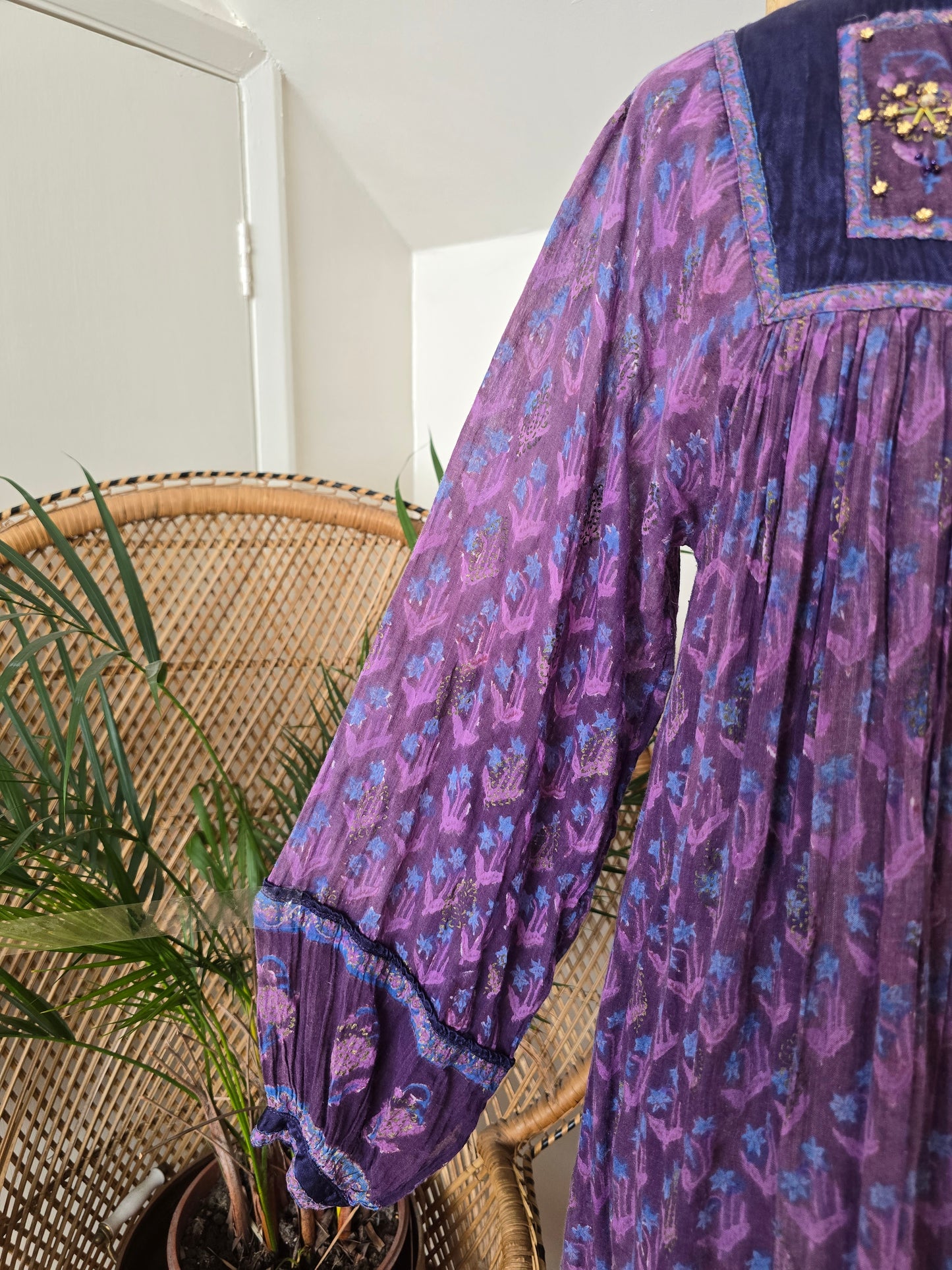 Vintage Interlinks of London Indian dress
