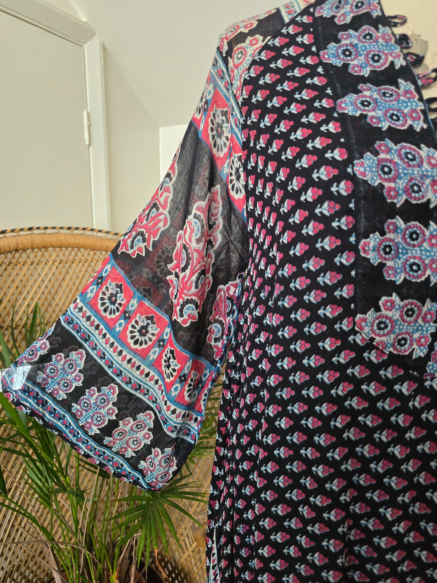 Vintage Ayesha Davar indian 70s dress