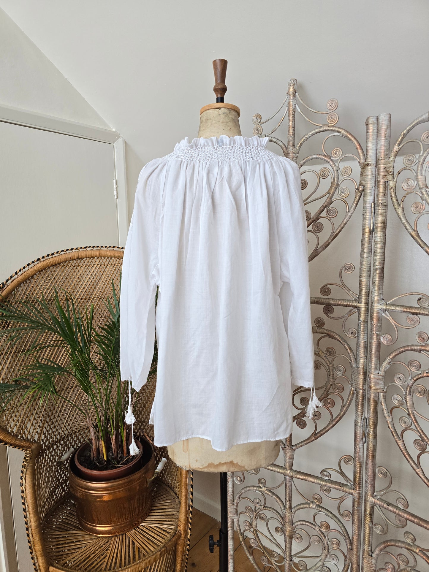 Vintage embroidered blouse