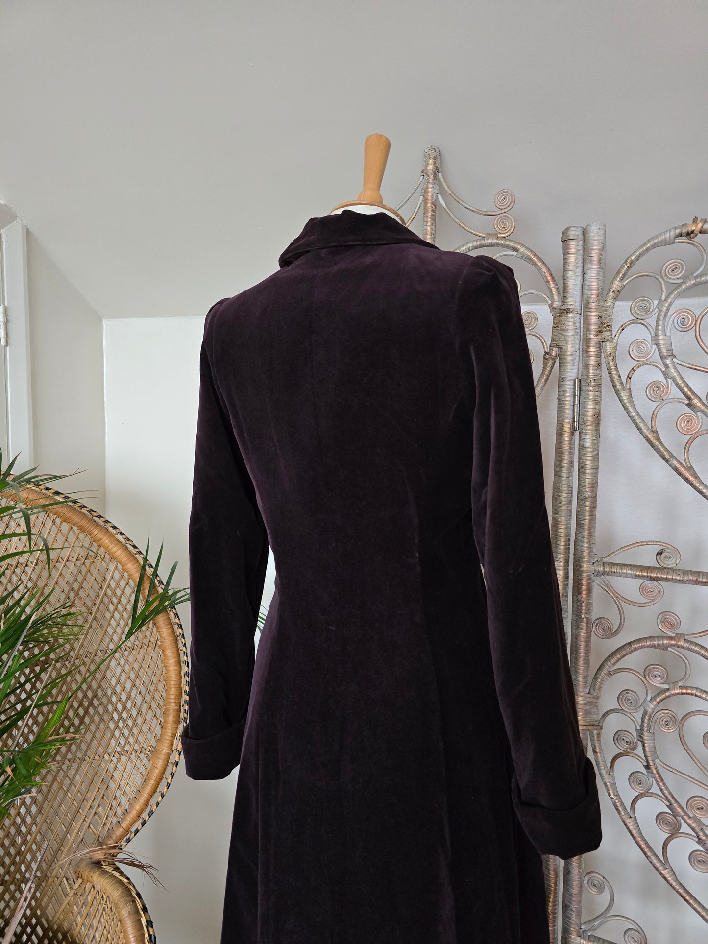 Vintage Biba velvet coat