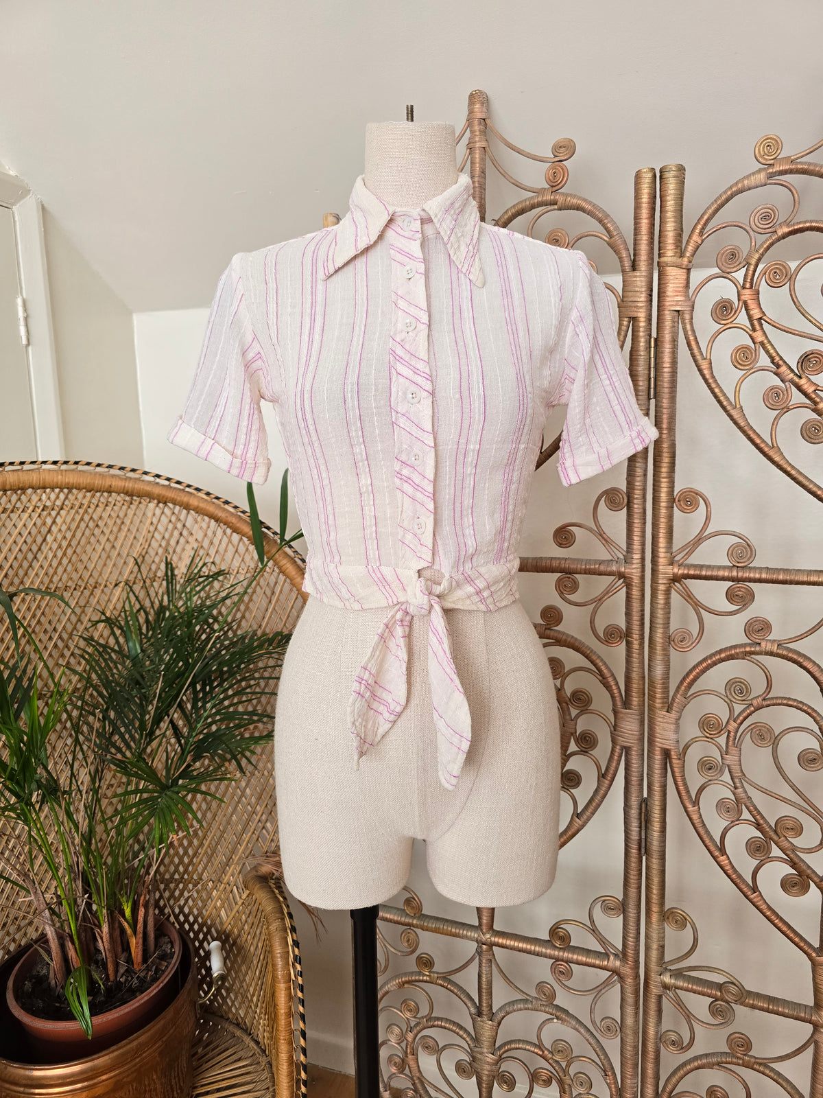 Vintage cheesecloth blouse