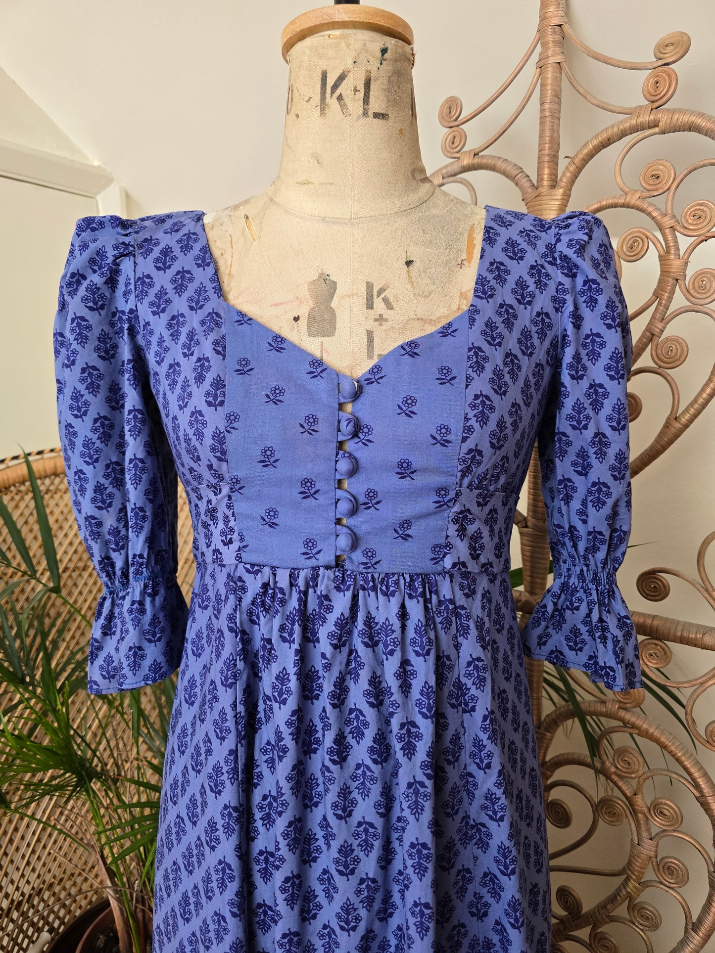 Vintage Earlybird 70s maxi dress