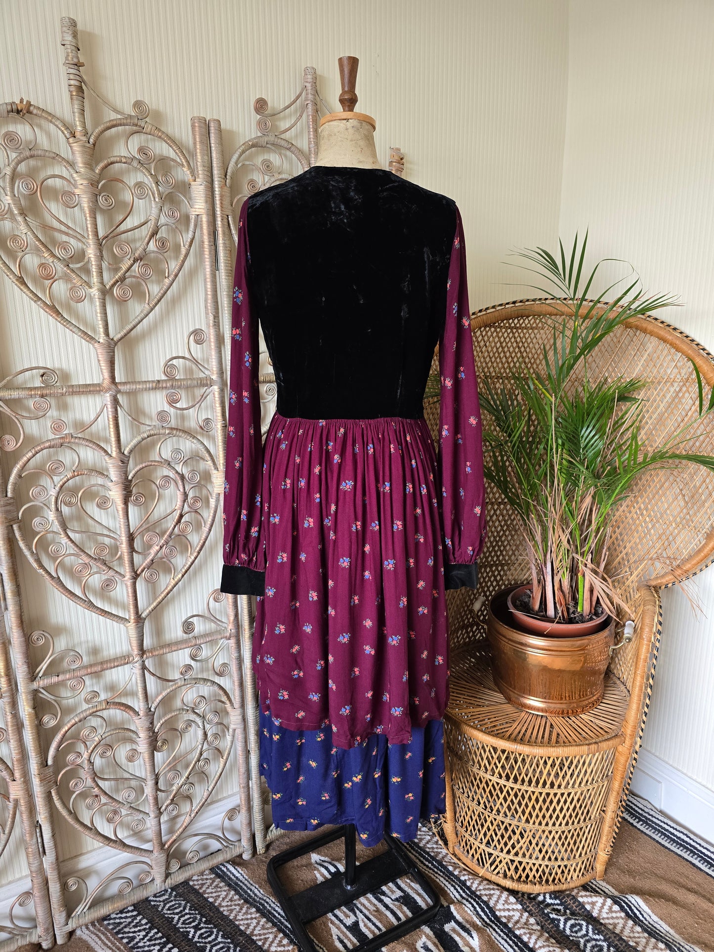 Vintage embroidered dress