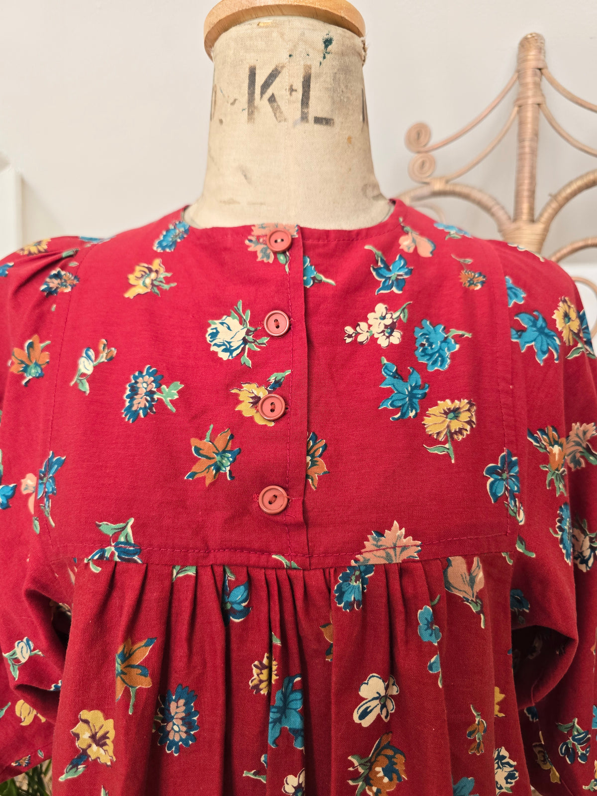 Vintage tunic blouse