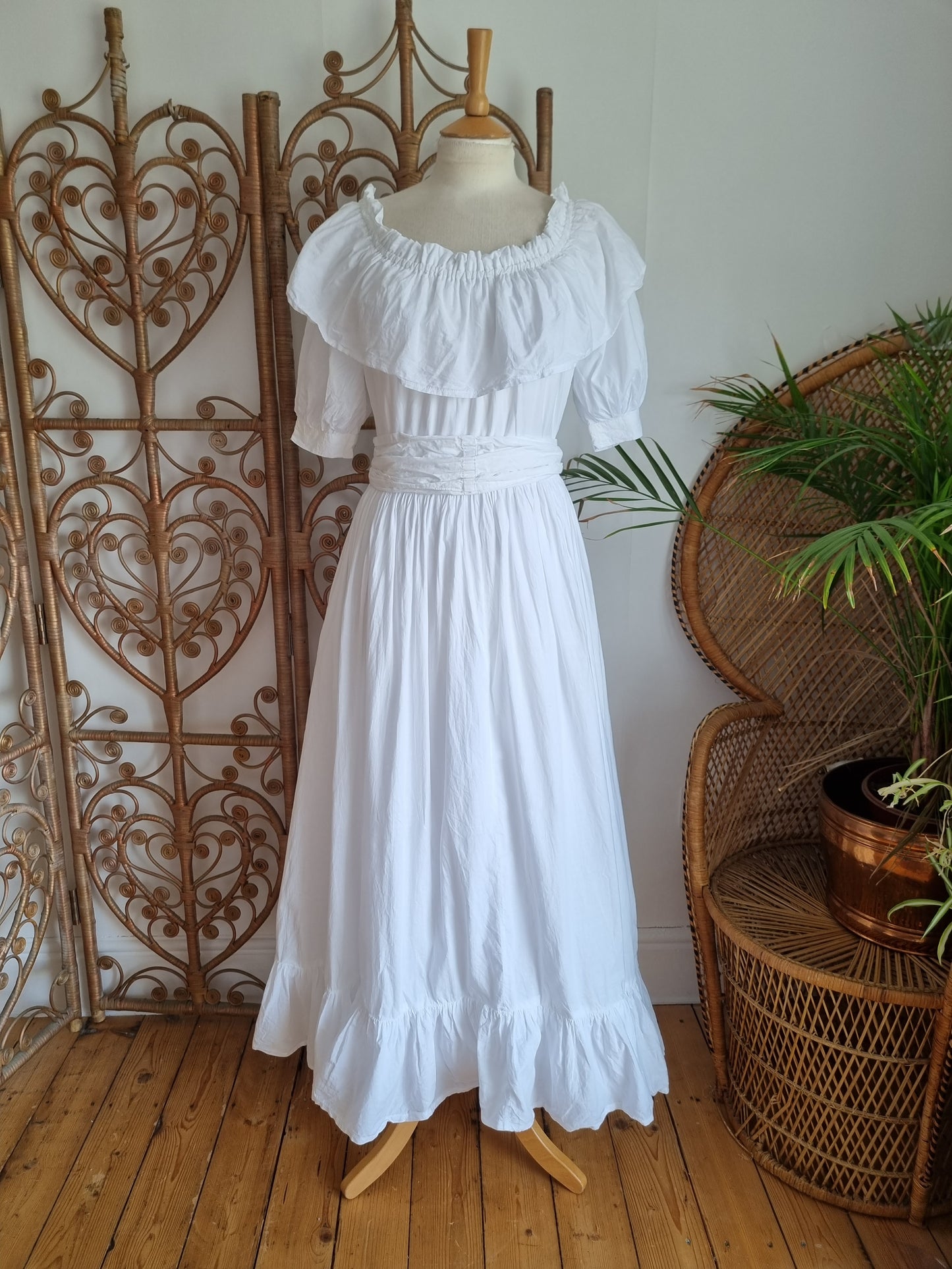 Vintage 70s 80s Laura Ashley prairie dress